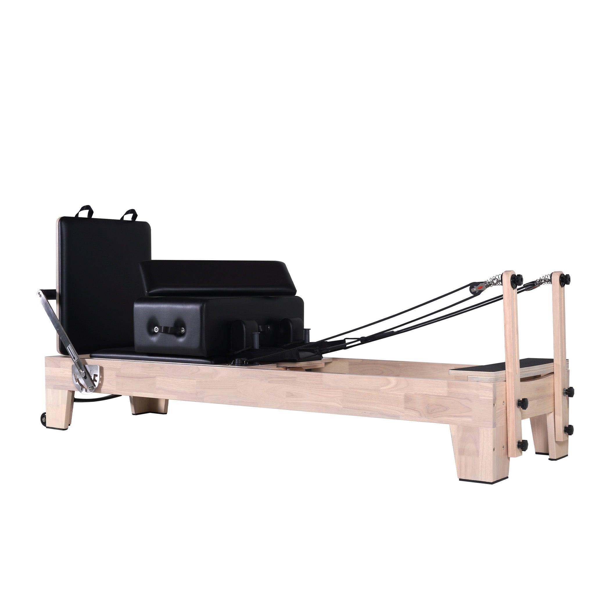 Classic Pilates Wood Reformer Black
