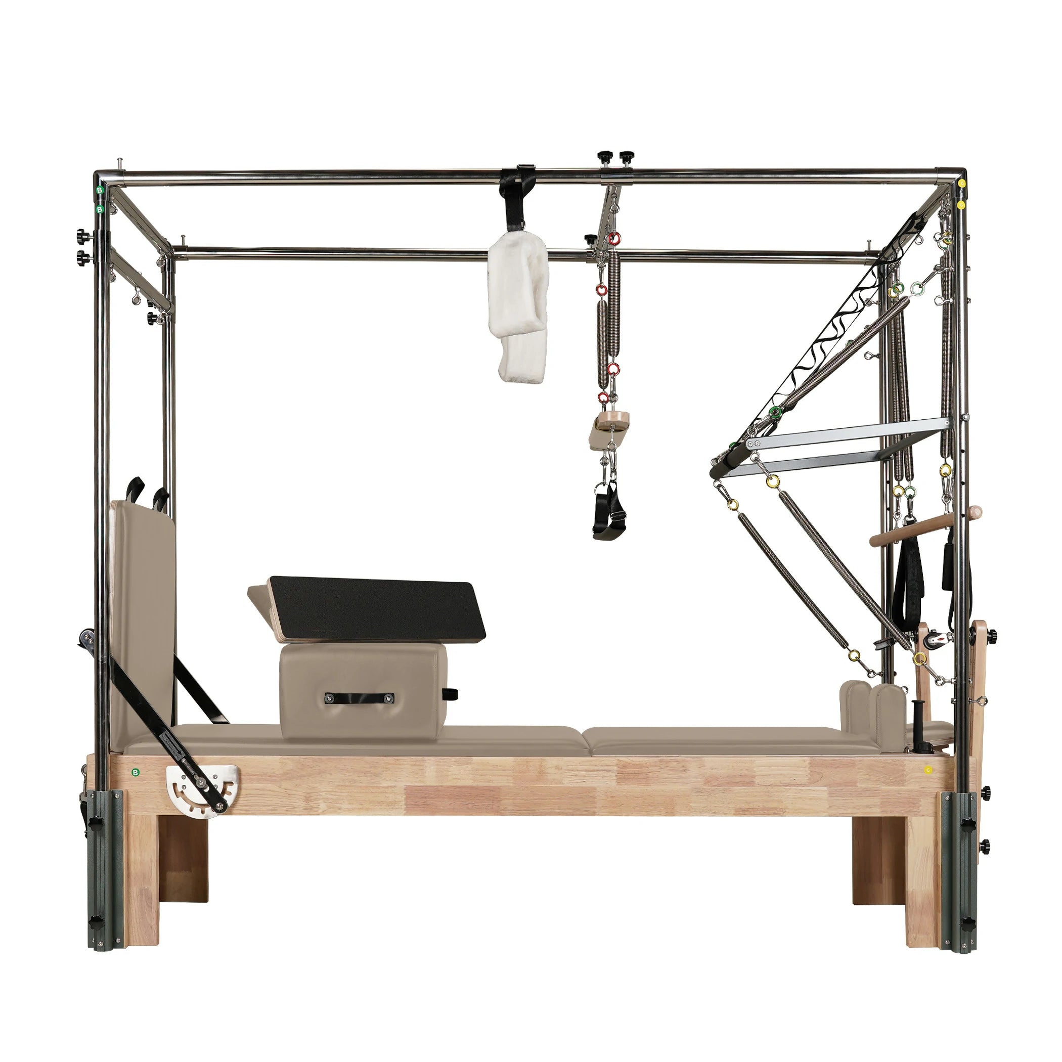 Oak Cadillac Reformer Combo 3-in-1 Brown