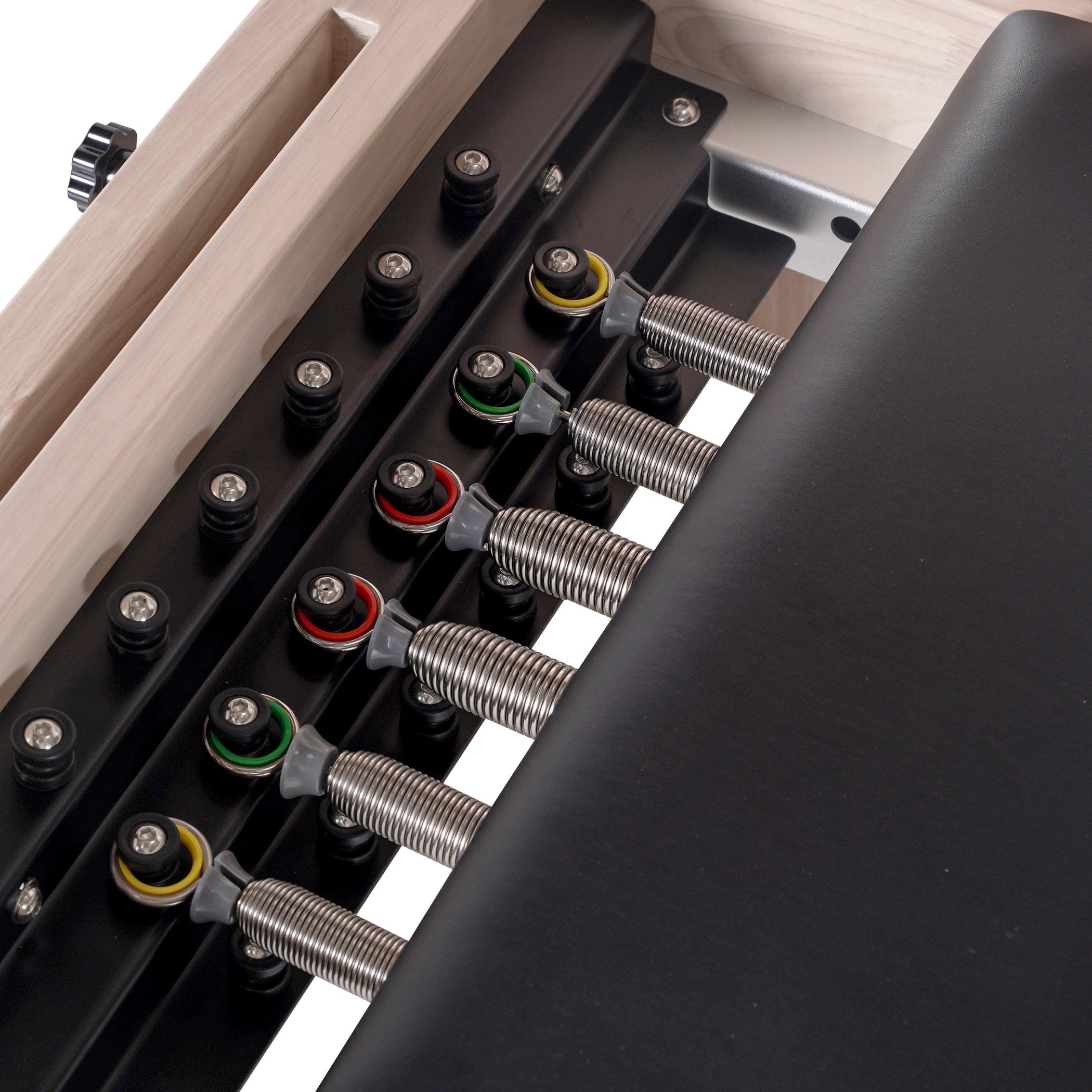 Classic Pilates Wood Reformer Black