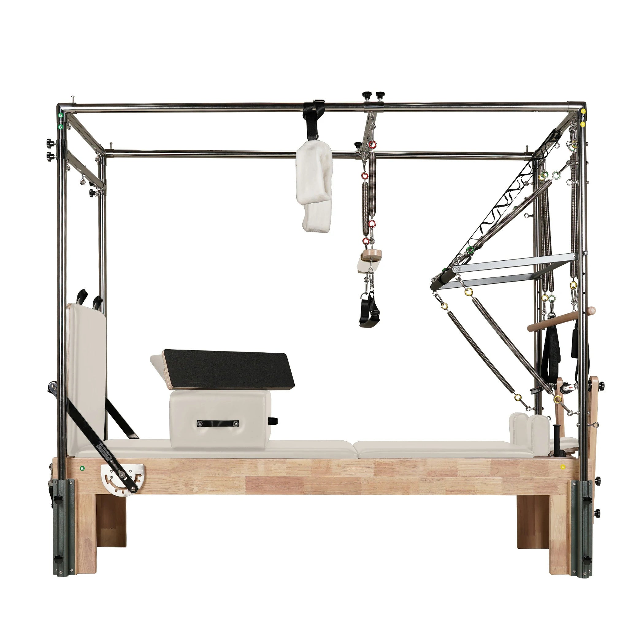 Oak Cadillac Reformer Combo 3-in-1 Cream White