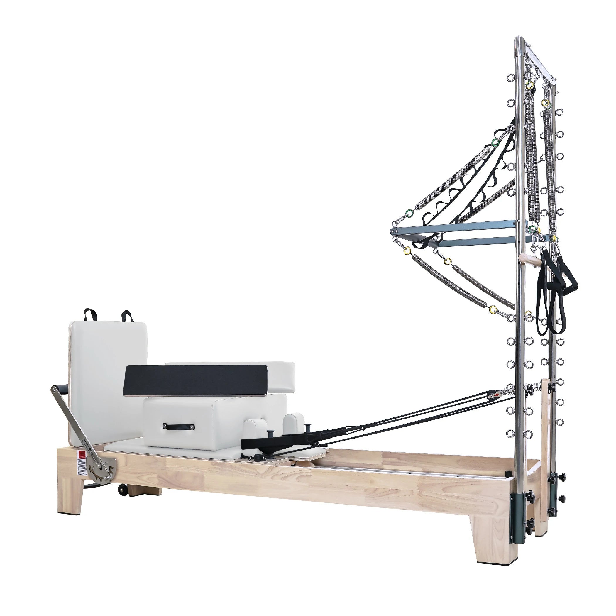 Pilates Reformer With Tower White
