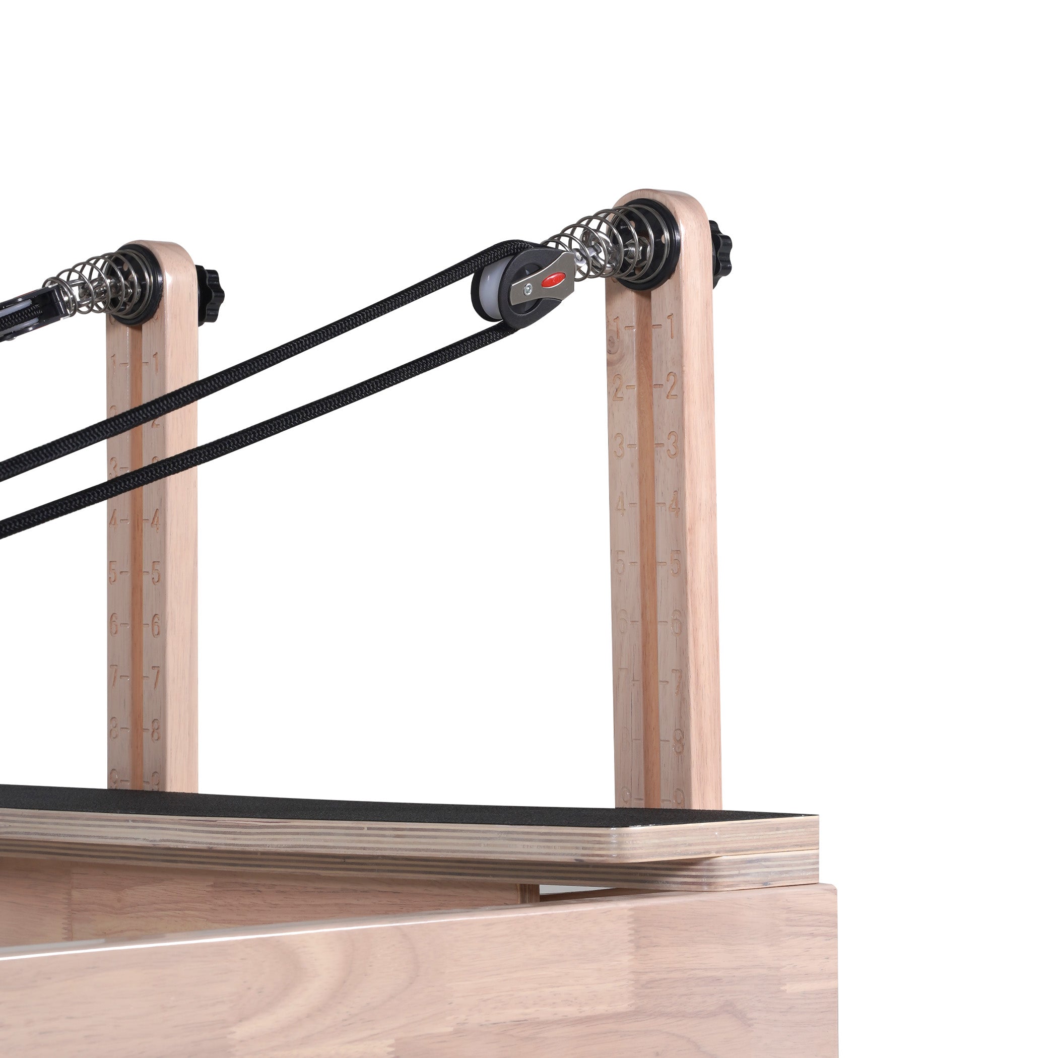 Classic Pilates Wood Reformer Black