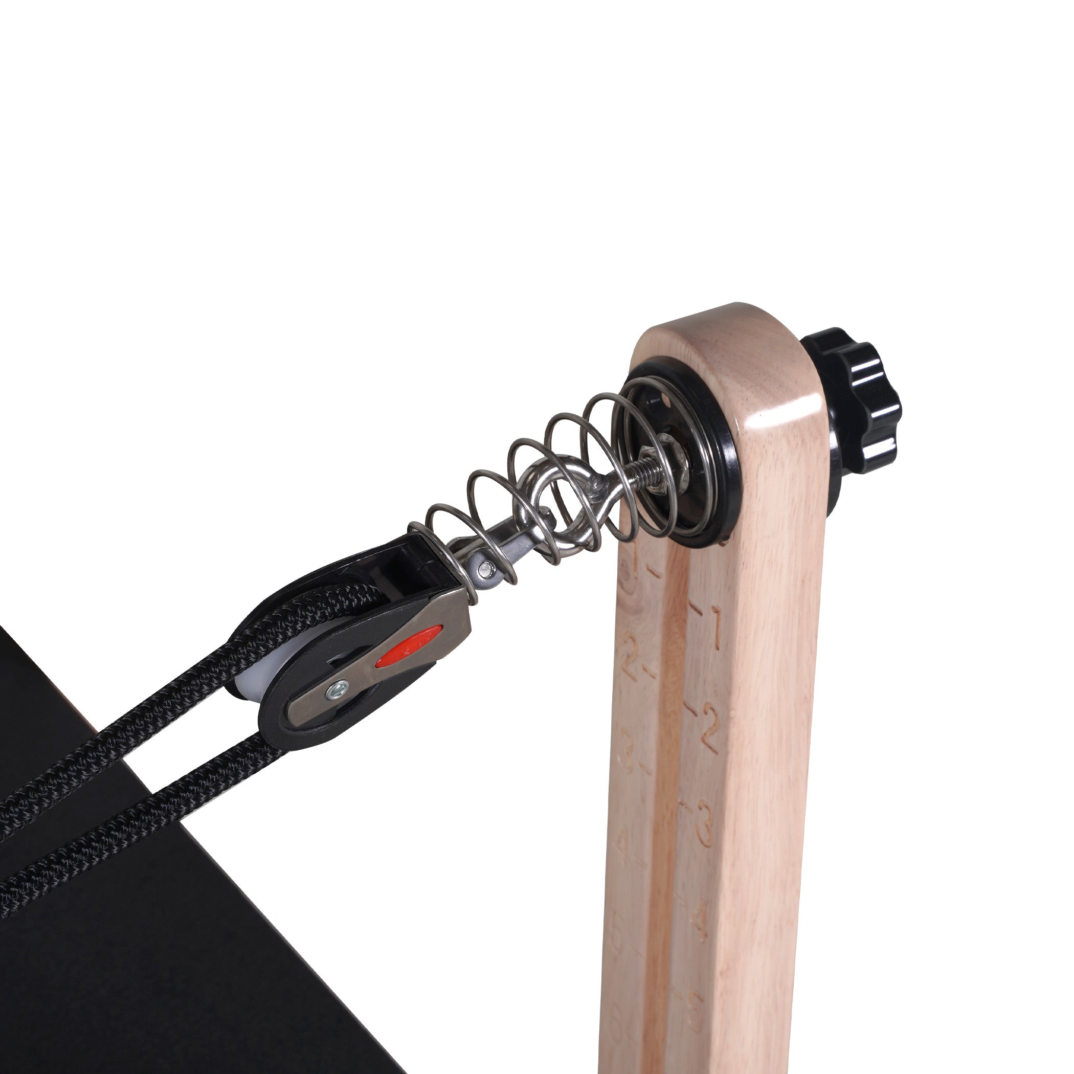 Classic Pilates Wood Reformer Black