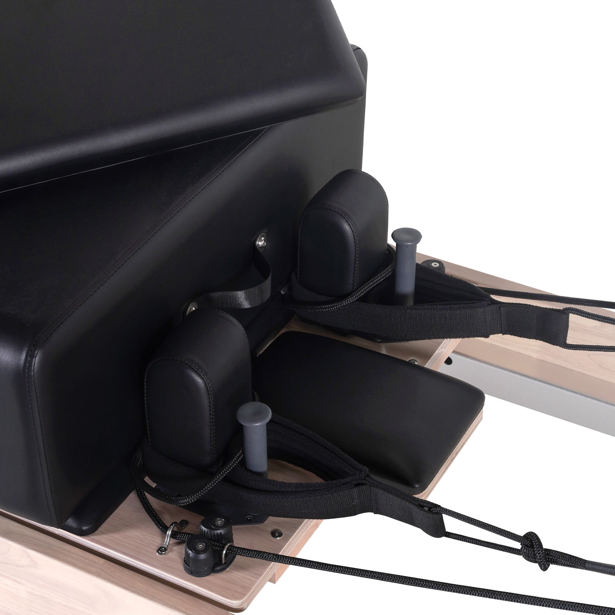 Classic Pilates Wood Reformer Black
