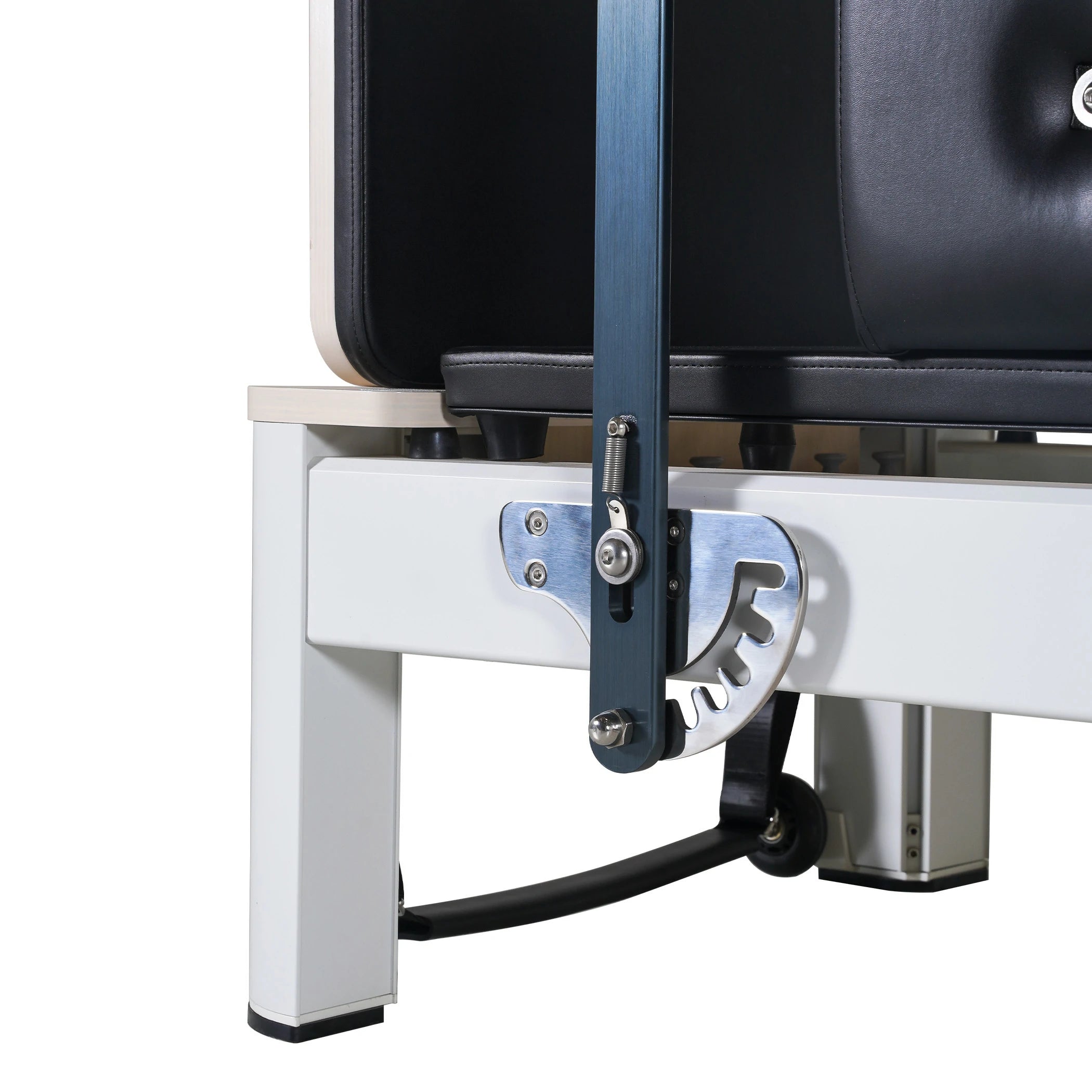 Aluminum Pilates Reformer with Tower Black