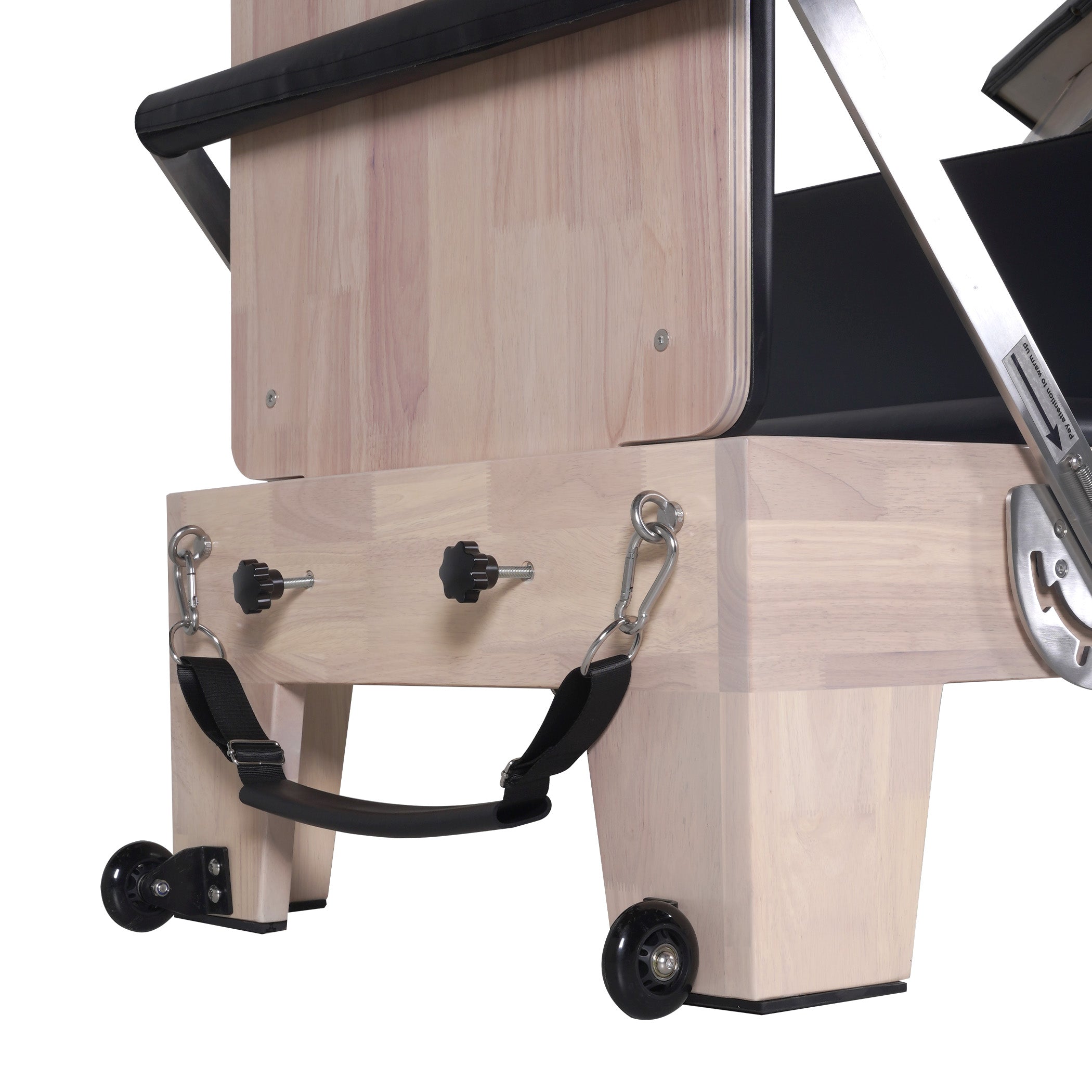 Classic Pilates Wood Reformer Black