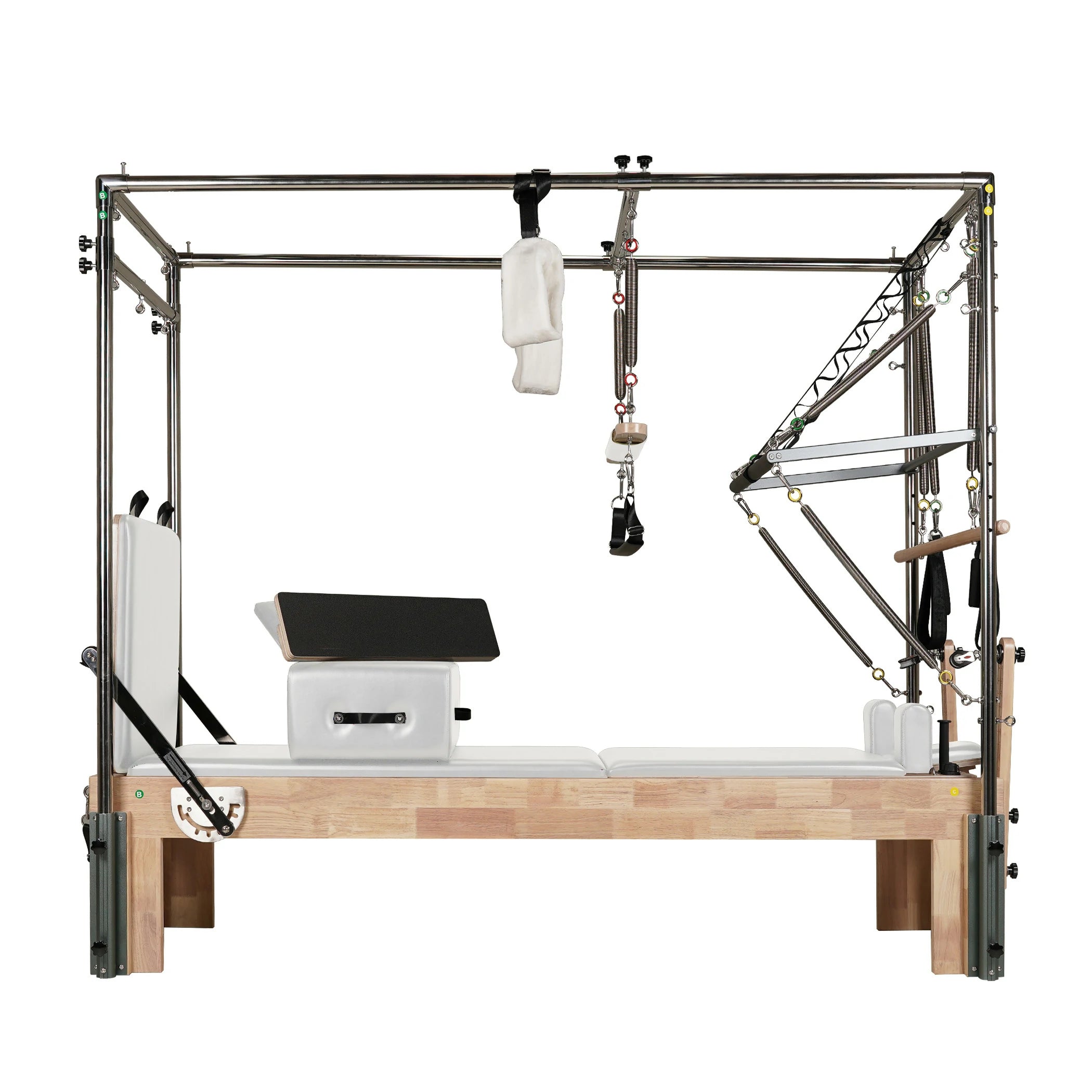Oak Cadillac Reformer Combo 3-in-1 White