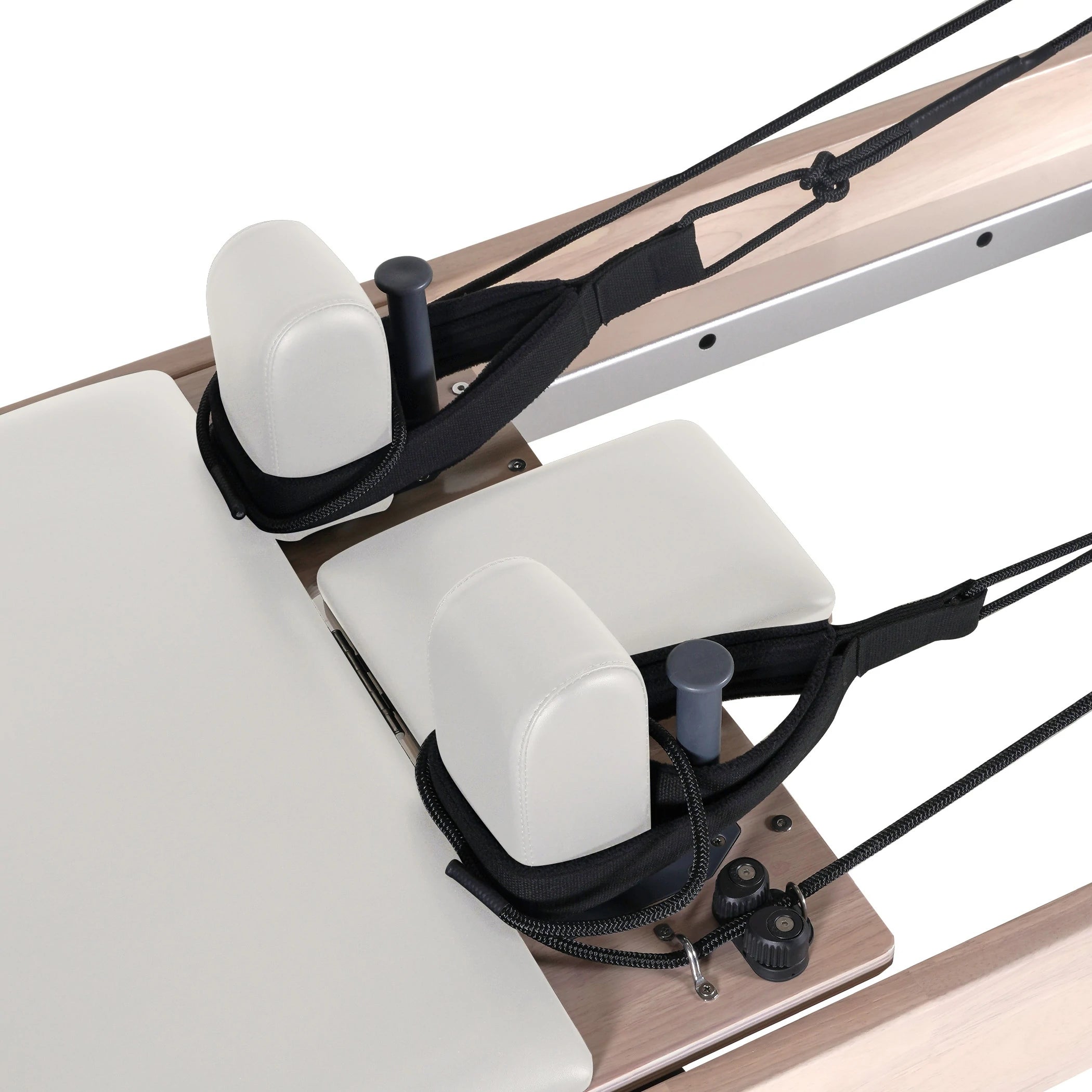 Reformer de Pilates Classique en Bois Blanc