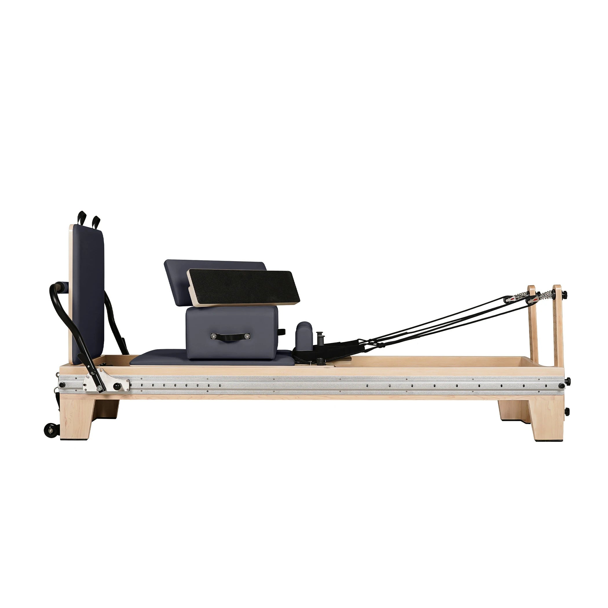 Maple Full Track Split Glide Pilates Reformer Gray