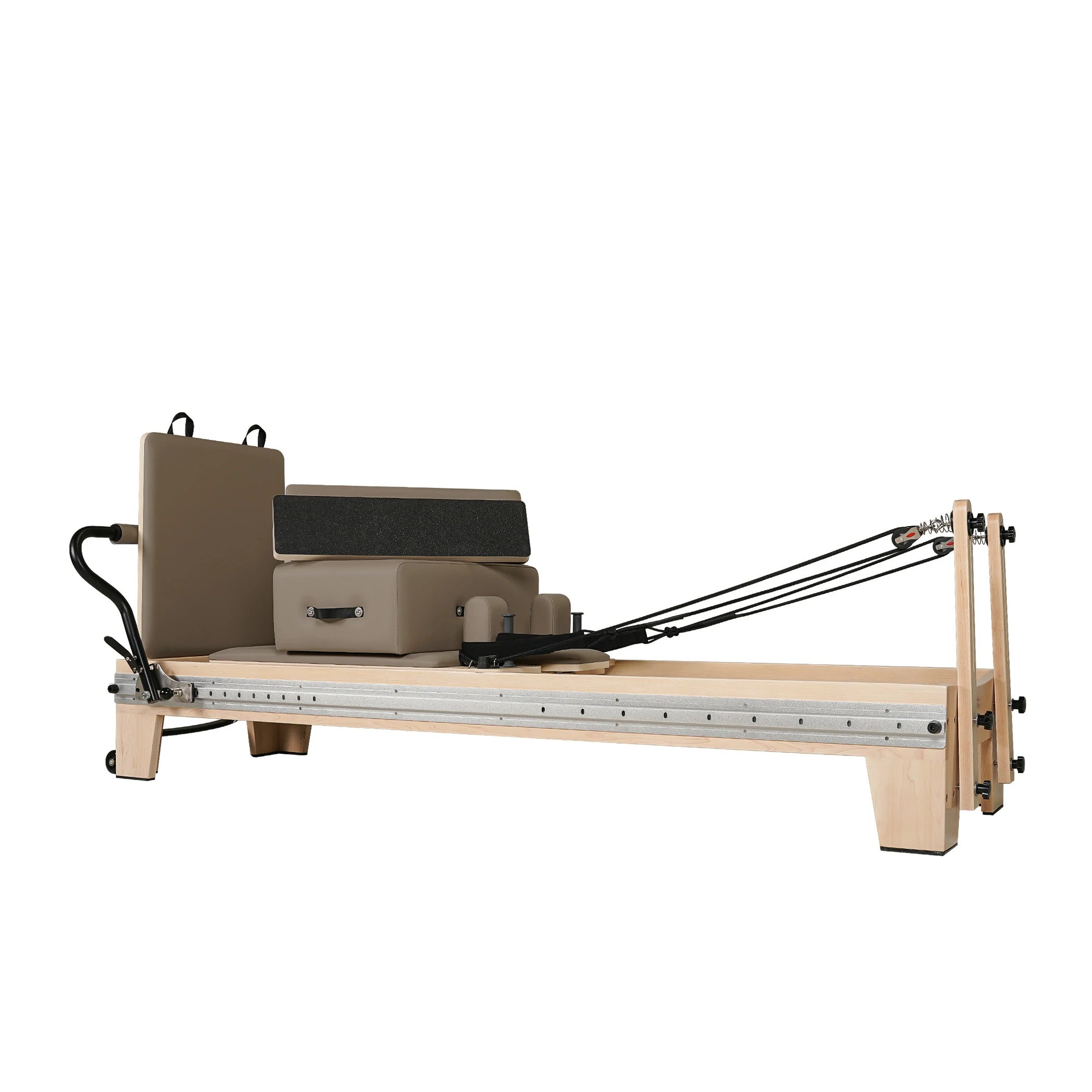 Maple Full Track Split Glide Pilates Reformer Brown