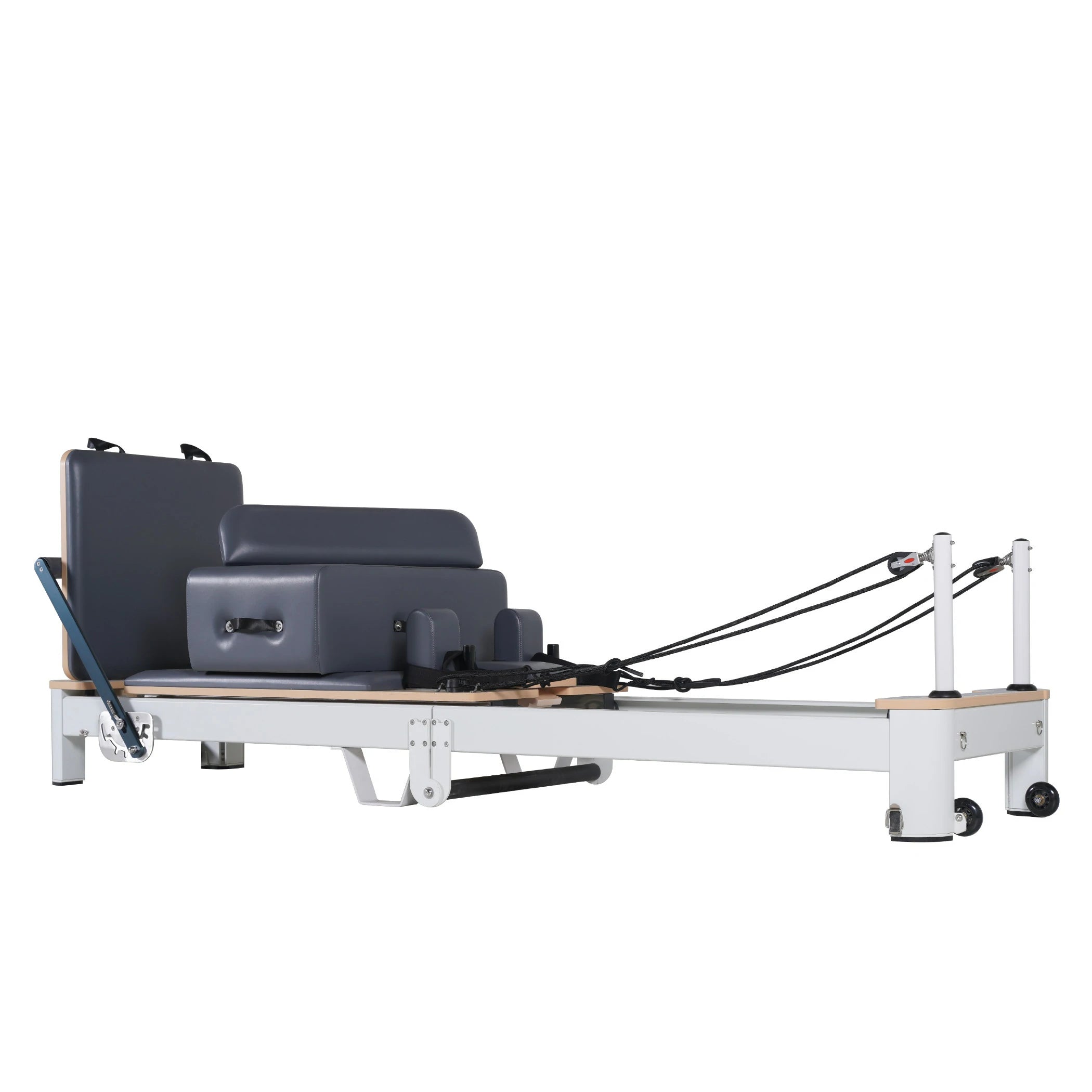 Folding Pilates Aluminum Alloy Reformer Grey