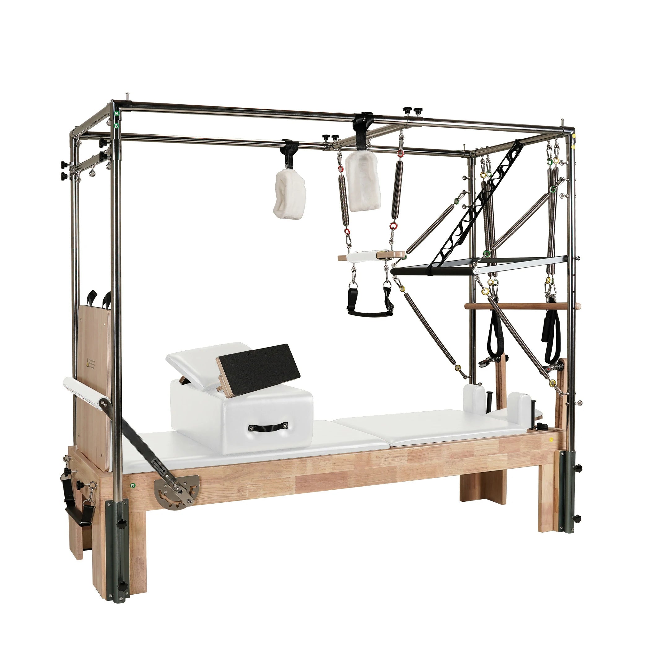 Oak Cadillac Reformer Combo 3-in-1 White