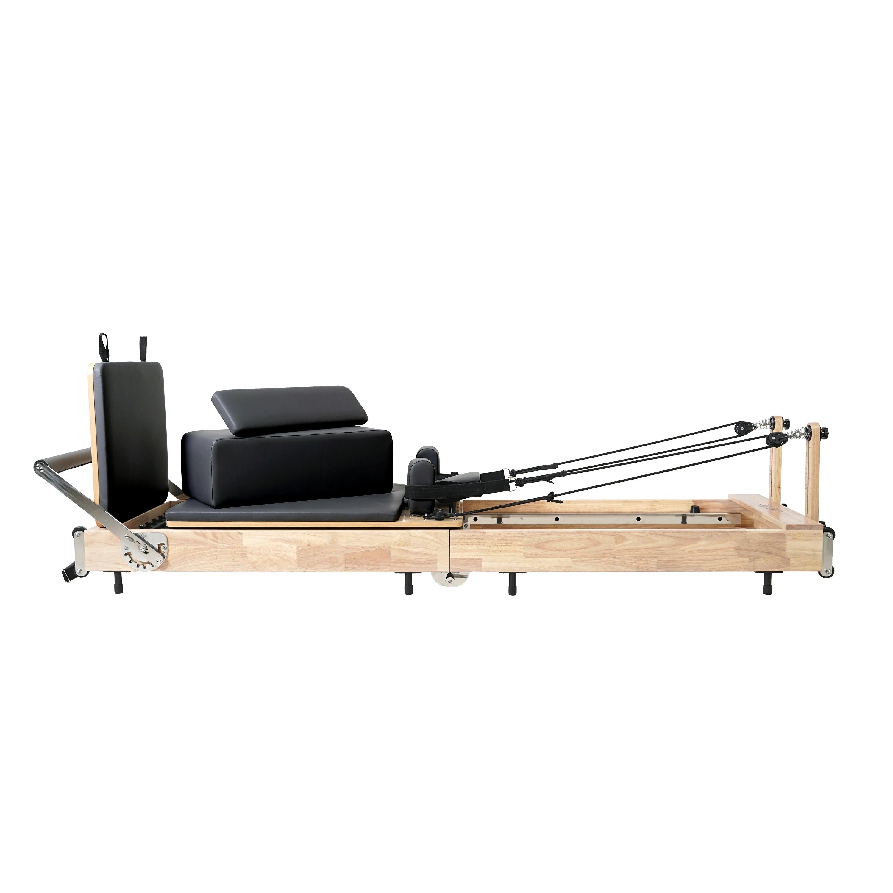 Collapsible Classic Pilates Reformer Black