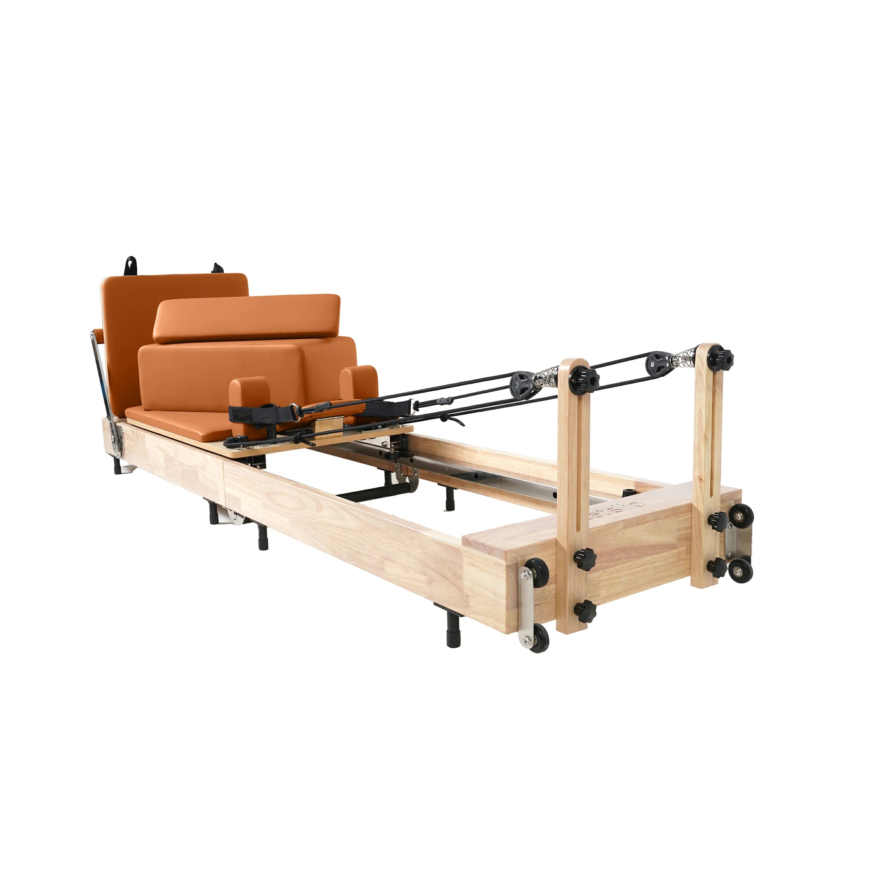 Collapsible Classic Pilates Reformer Orange