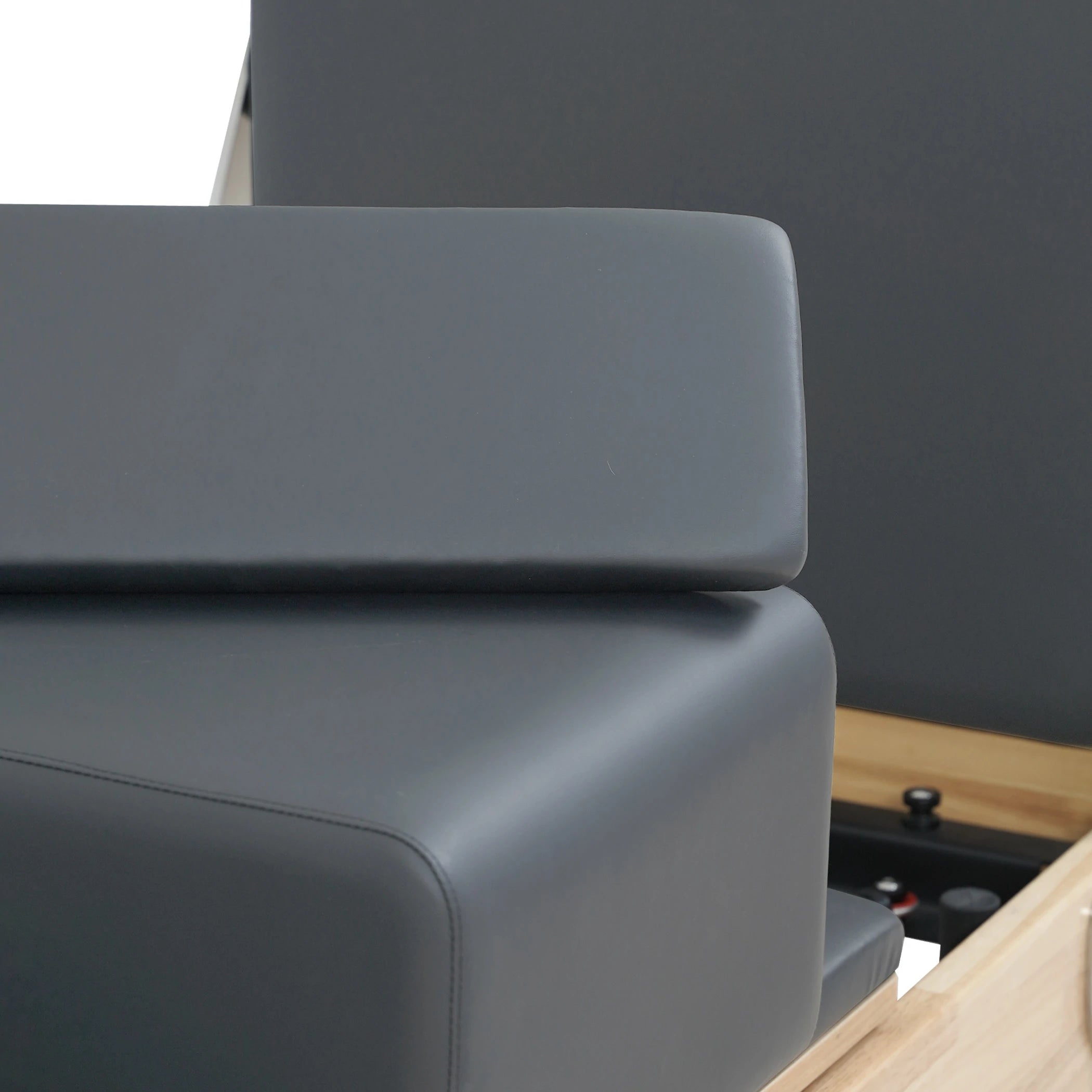 Oak Folding Classic Pilates Reformer – Grey