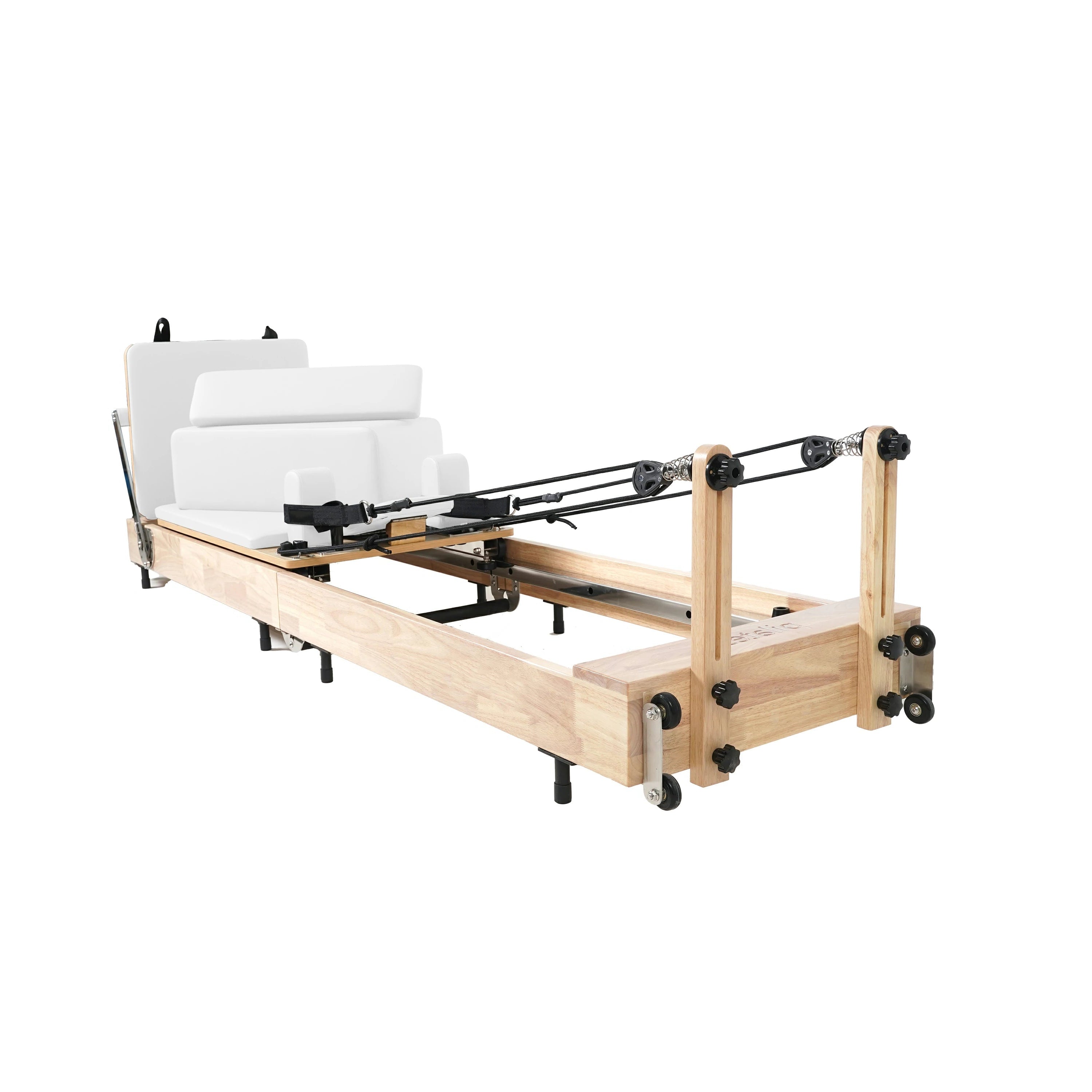 Collapsible Classic Pilates Reformer White