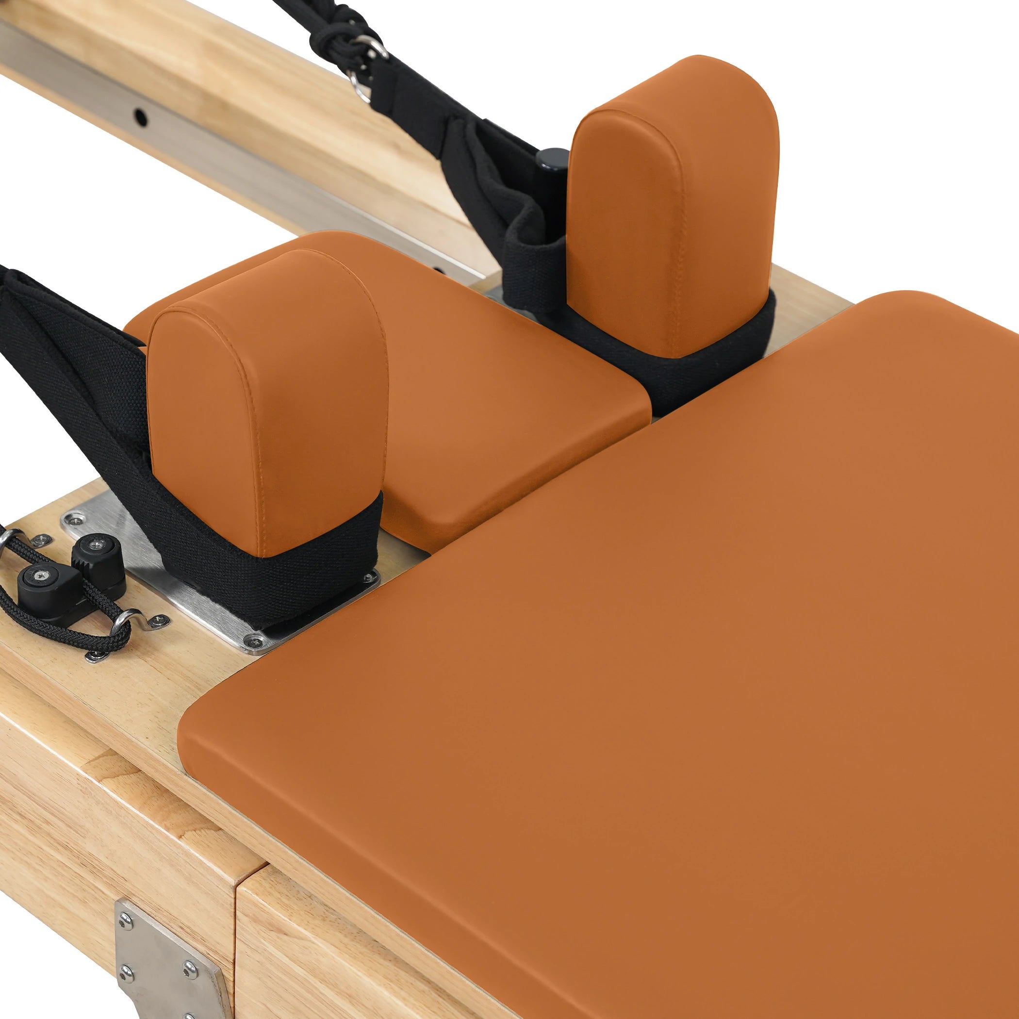 Oak Folding Classic Pilates Reformer – Orange