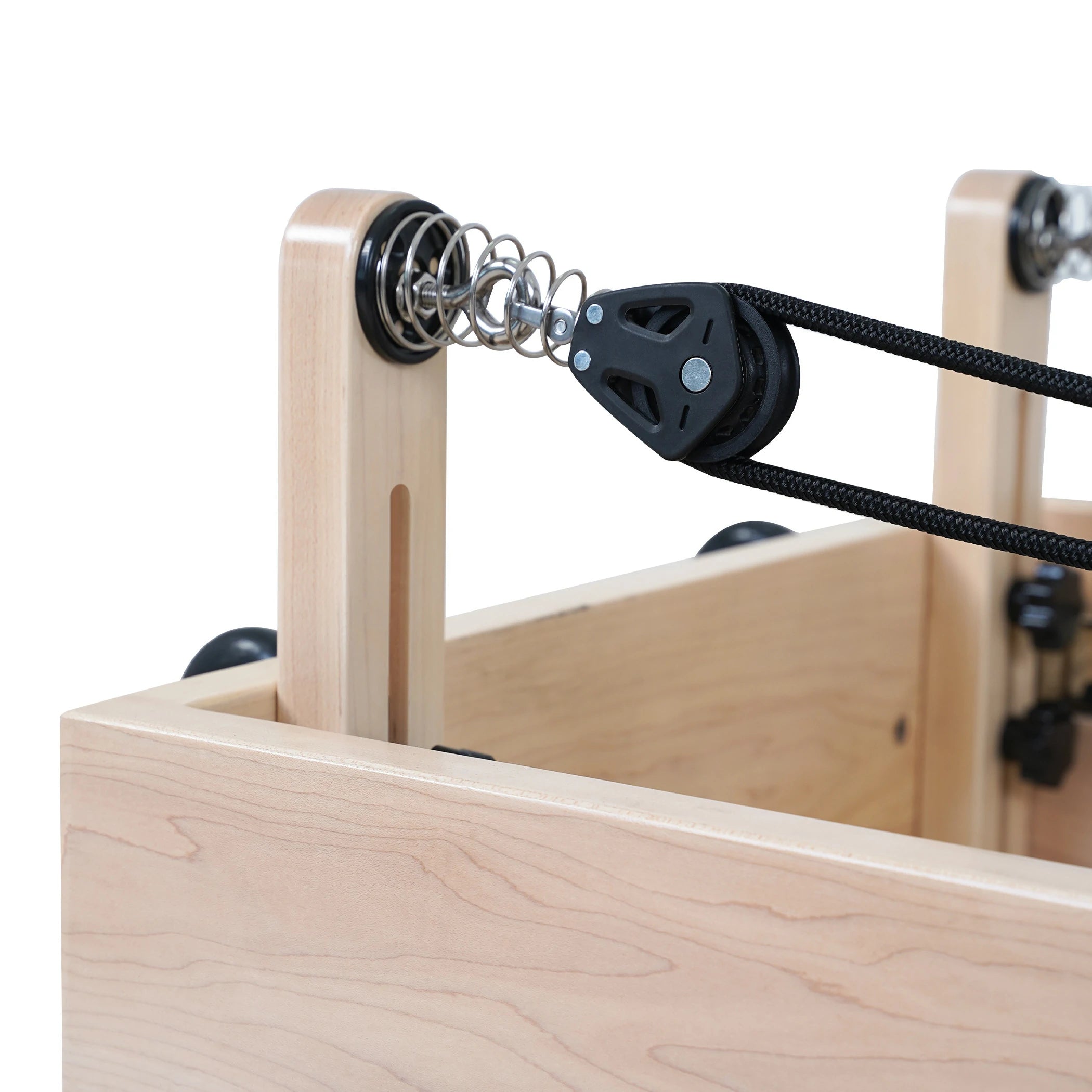 Maple Folding Classic Pilates Reformer – White