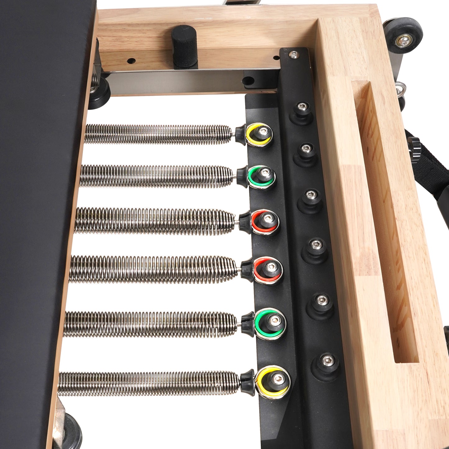Foldable Pilates Reformer – Black