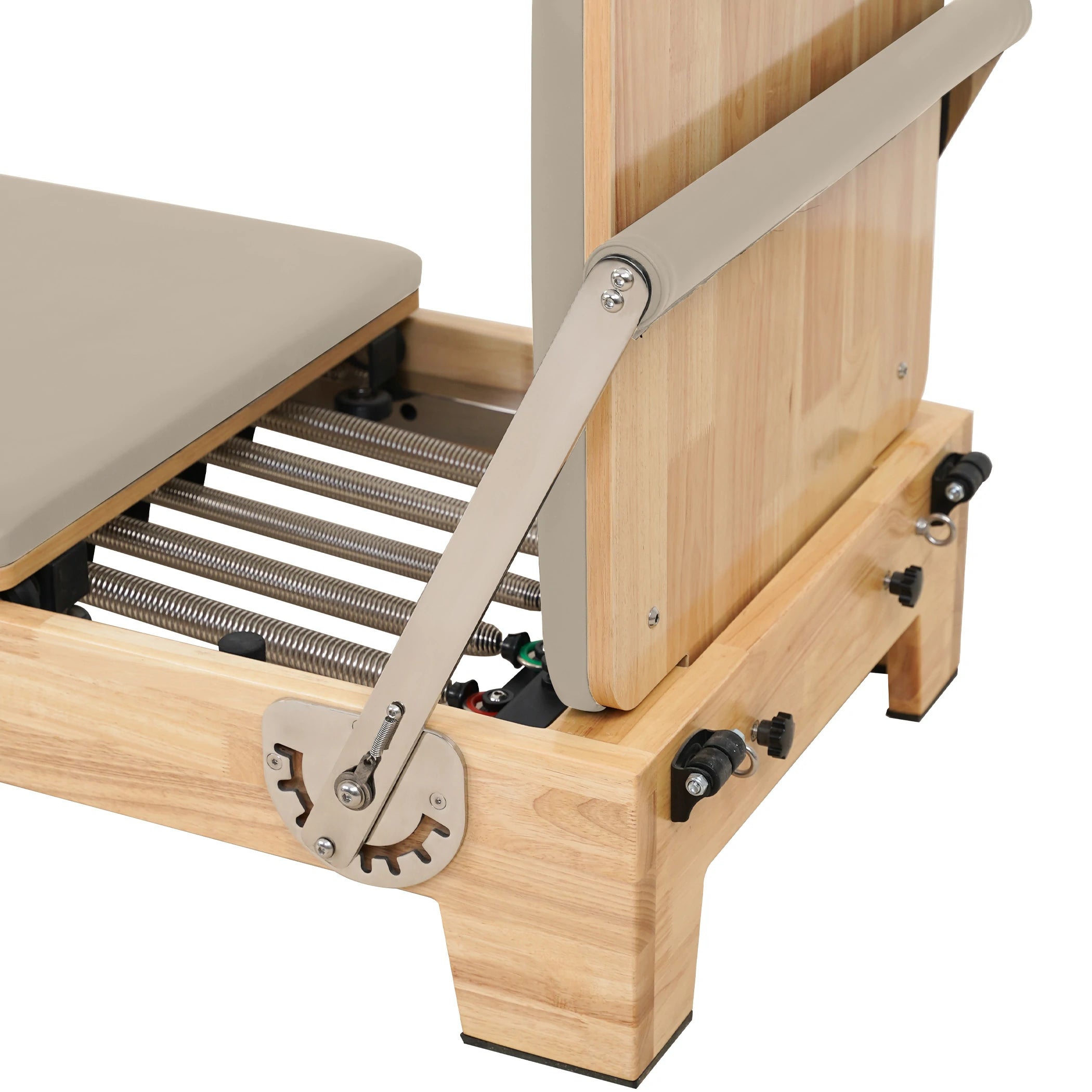 Oak Folding Classic Pilates Reformer – Brown