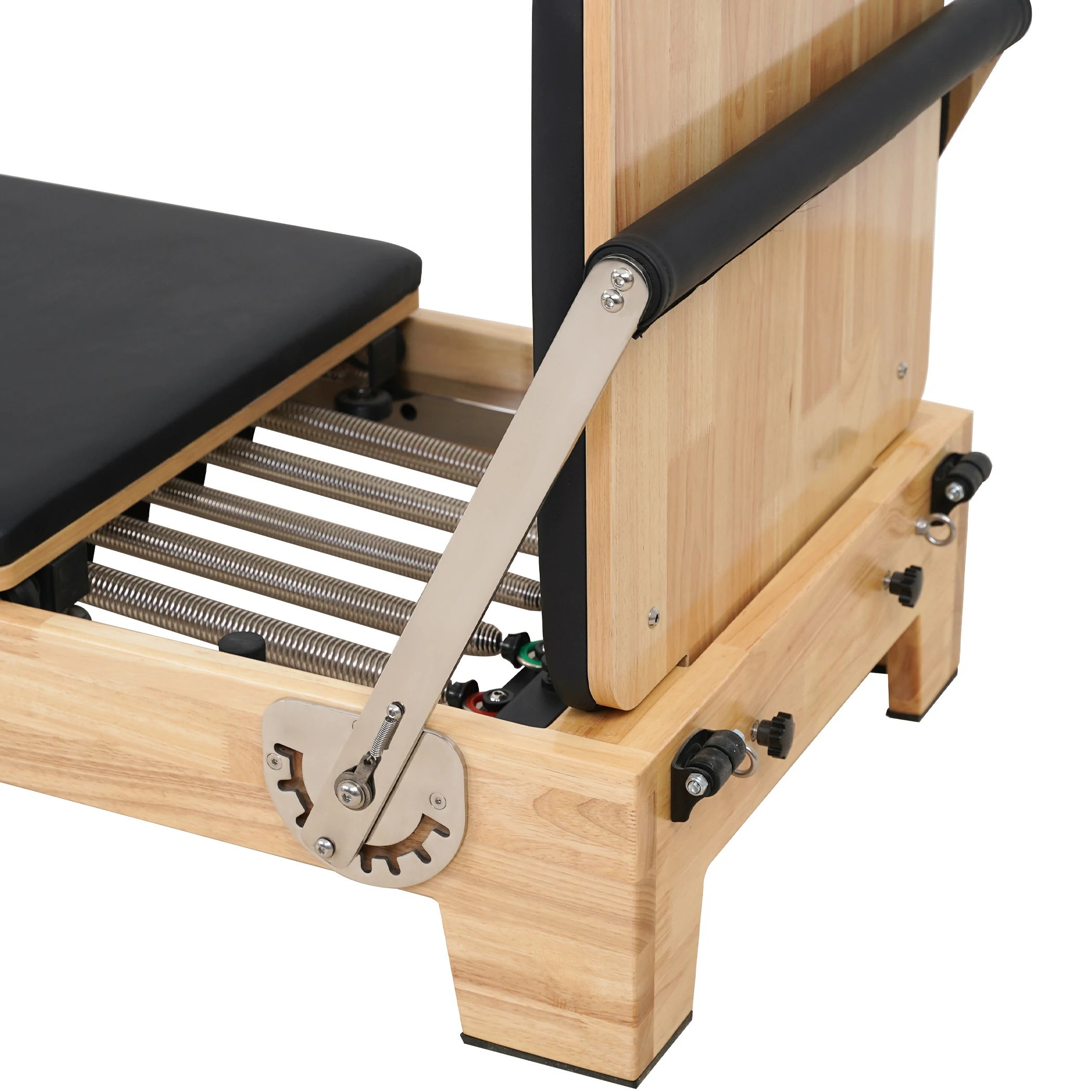 Oak Folding Classic Pilates Reformer – Black