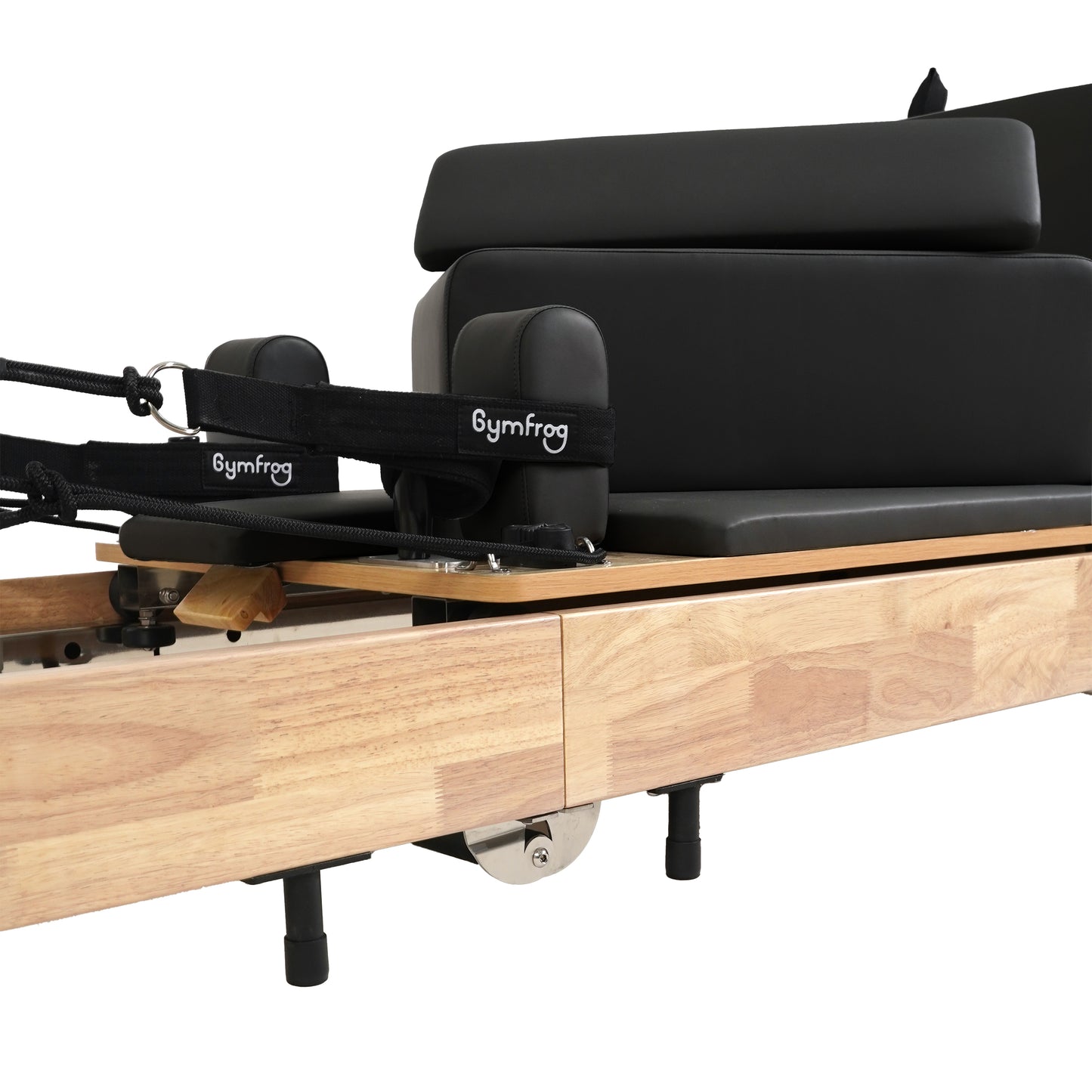 Foldable Pilates Reformer – Black