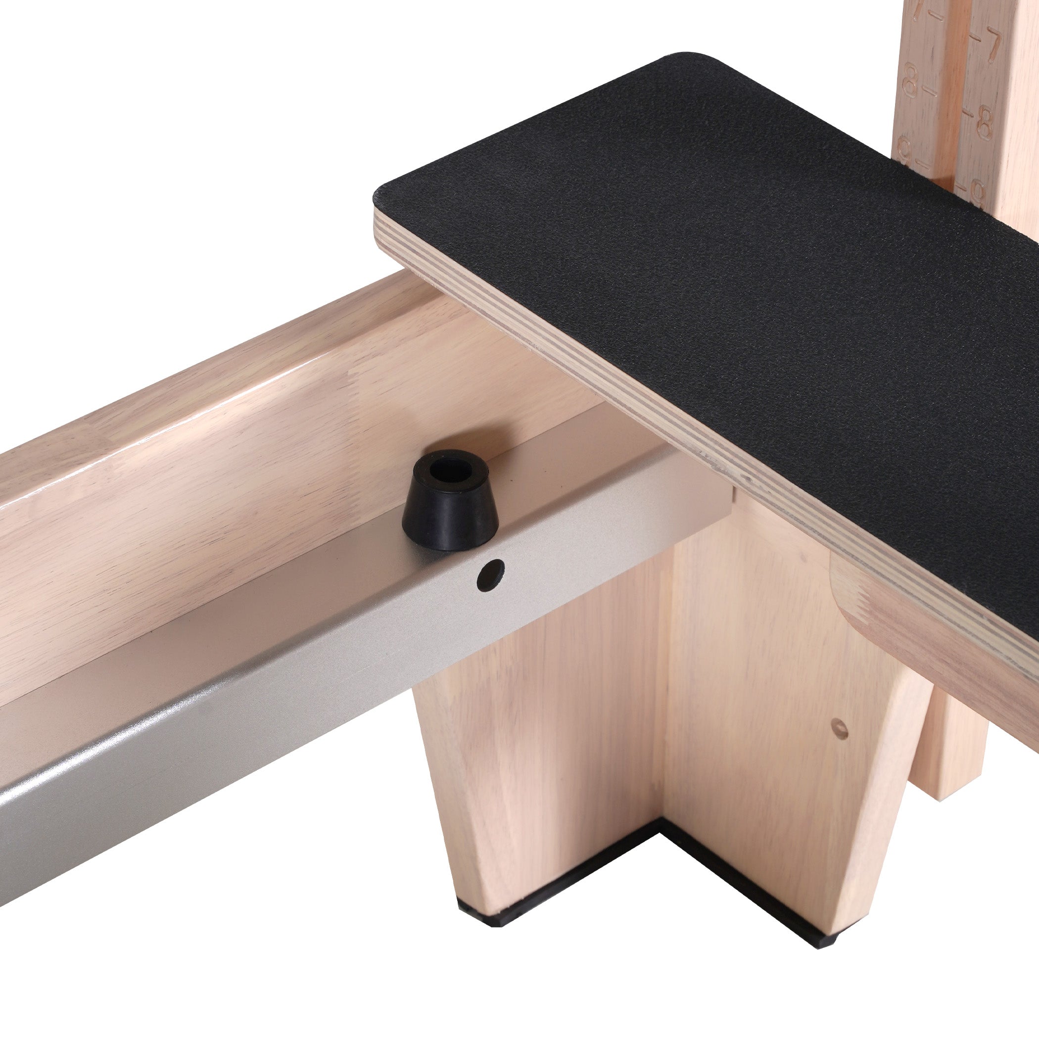 Classic Pilates Wood Reformer Black