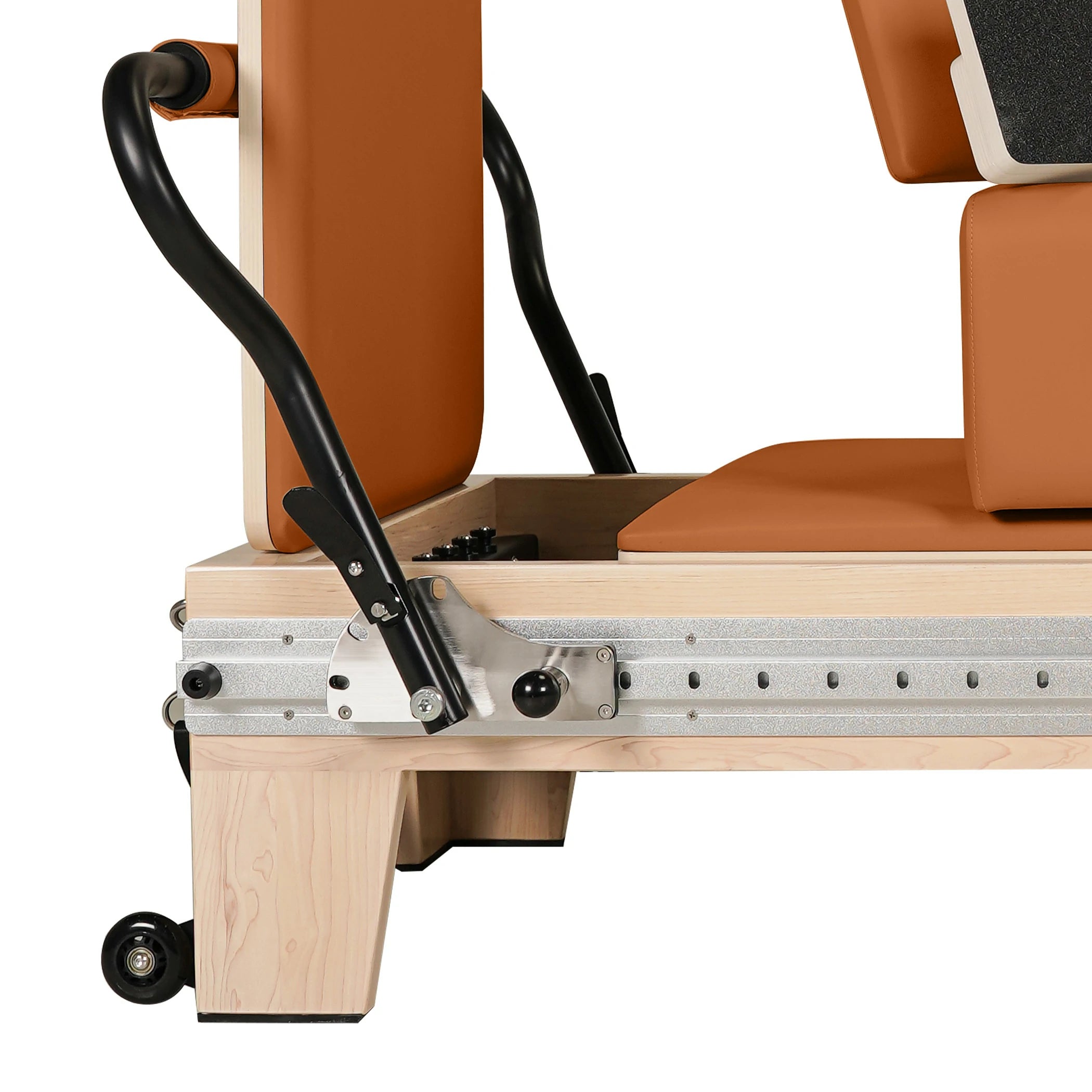 Maple  Full Track Split Glide Pilates Reformer Orange