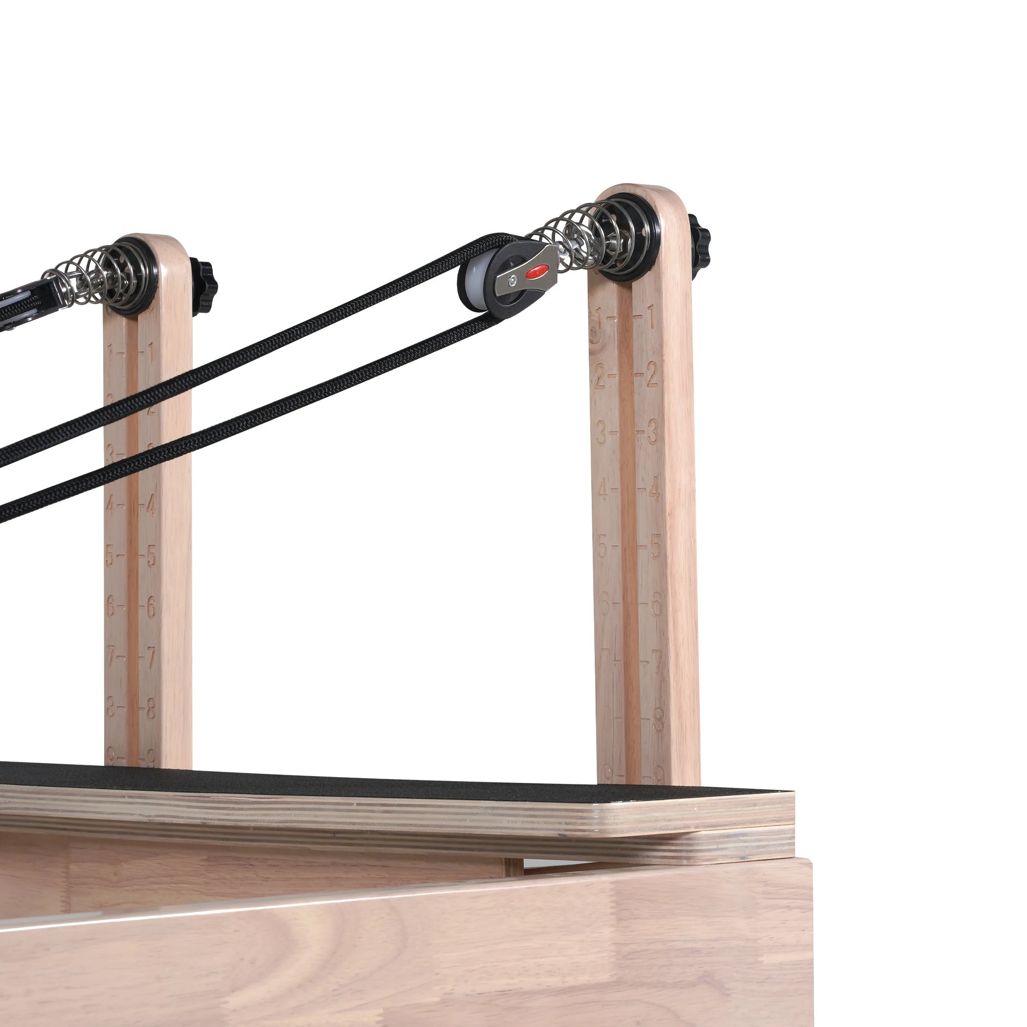 Reformer de Pilates Classique en Bois Blanc