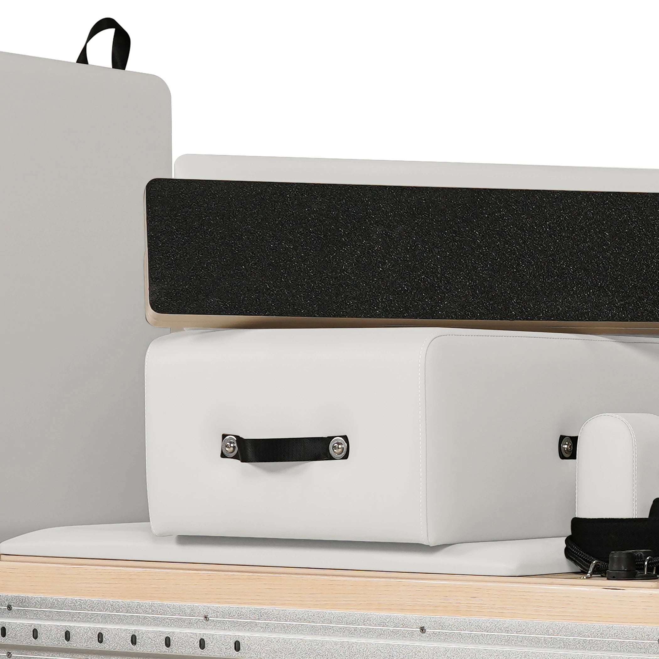 Maple  Full Track Split Glide Pilates Reformer White