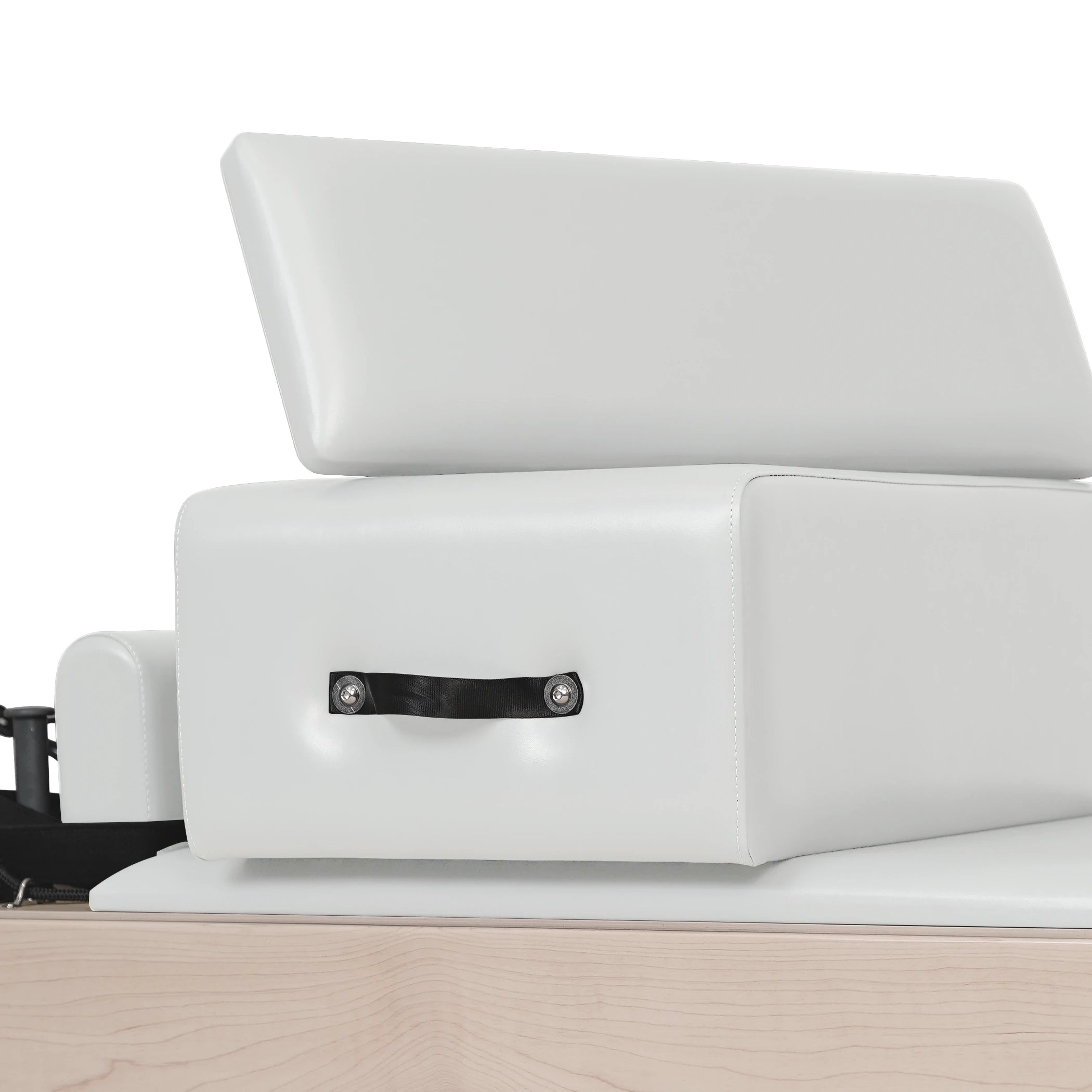 Maple Wood Pilates Reformer White