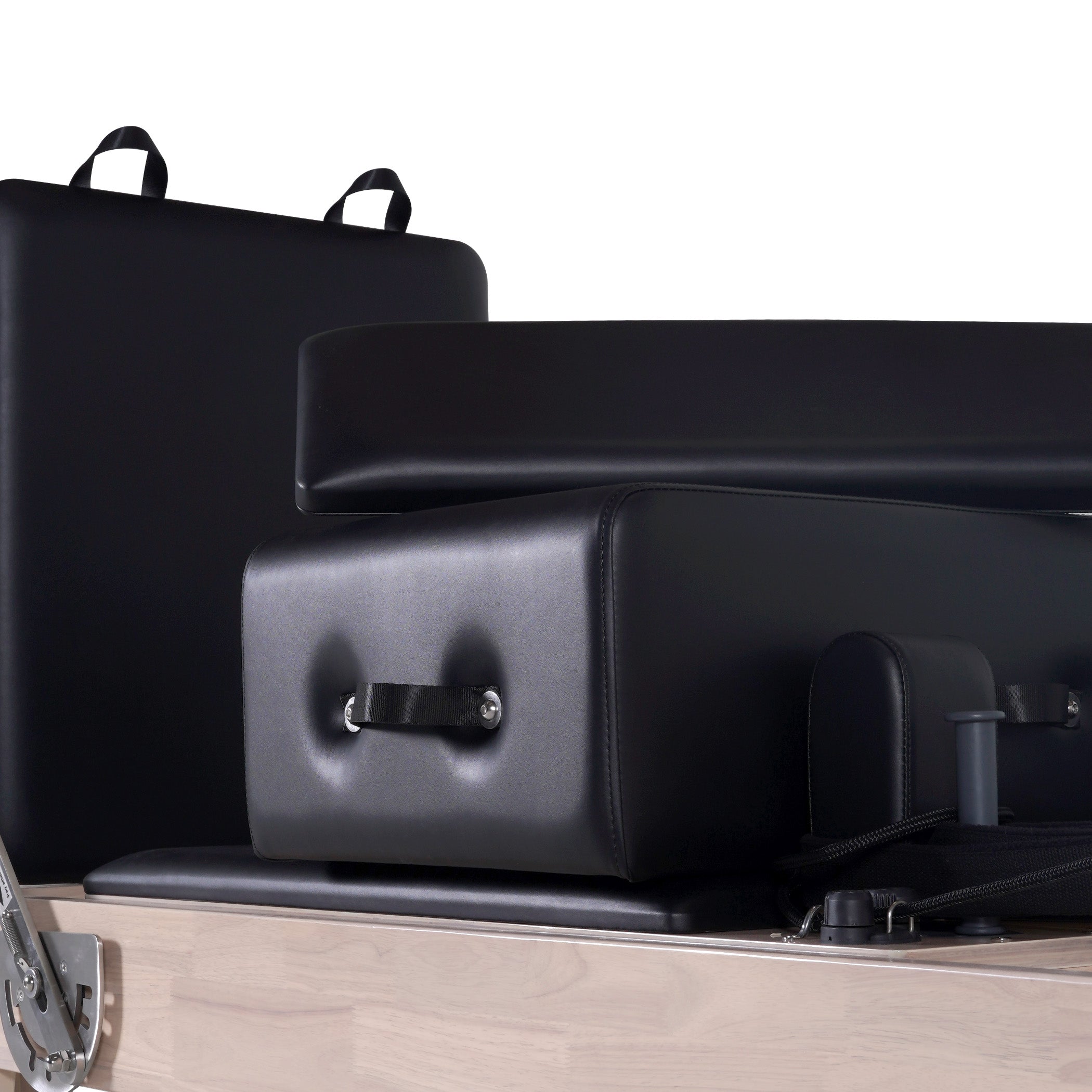 Classic Pilates Wood Reformer Black