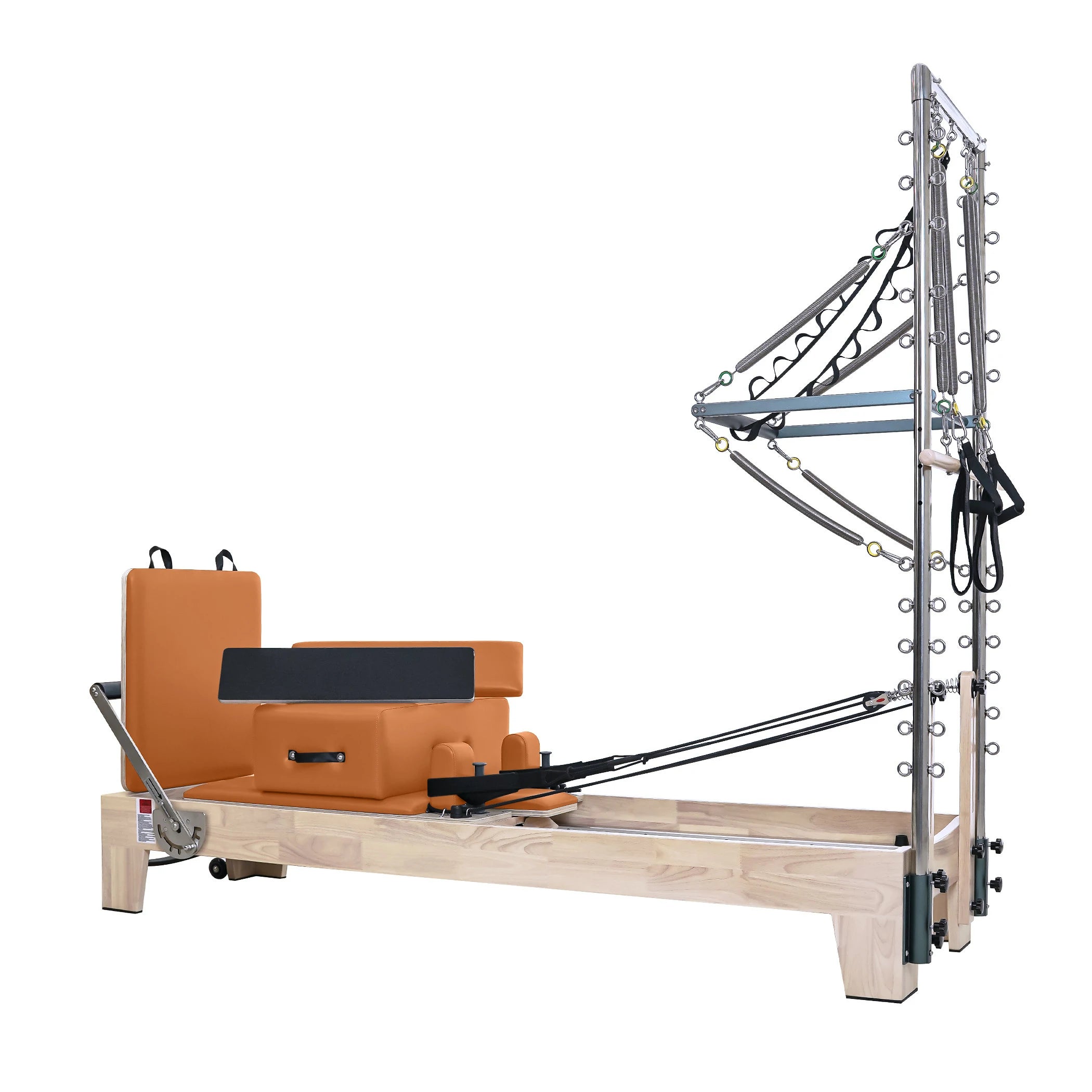 Pilates Reformer With Tower Orange