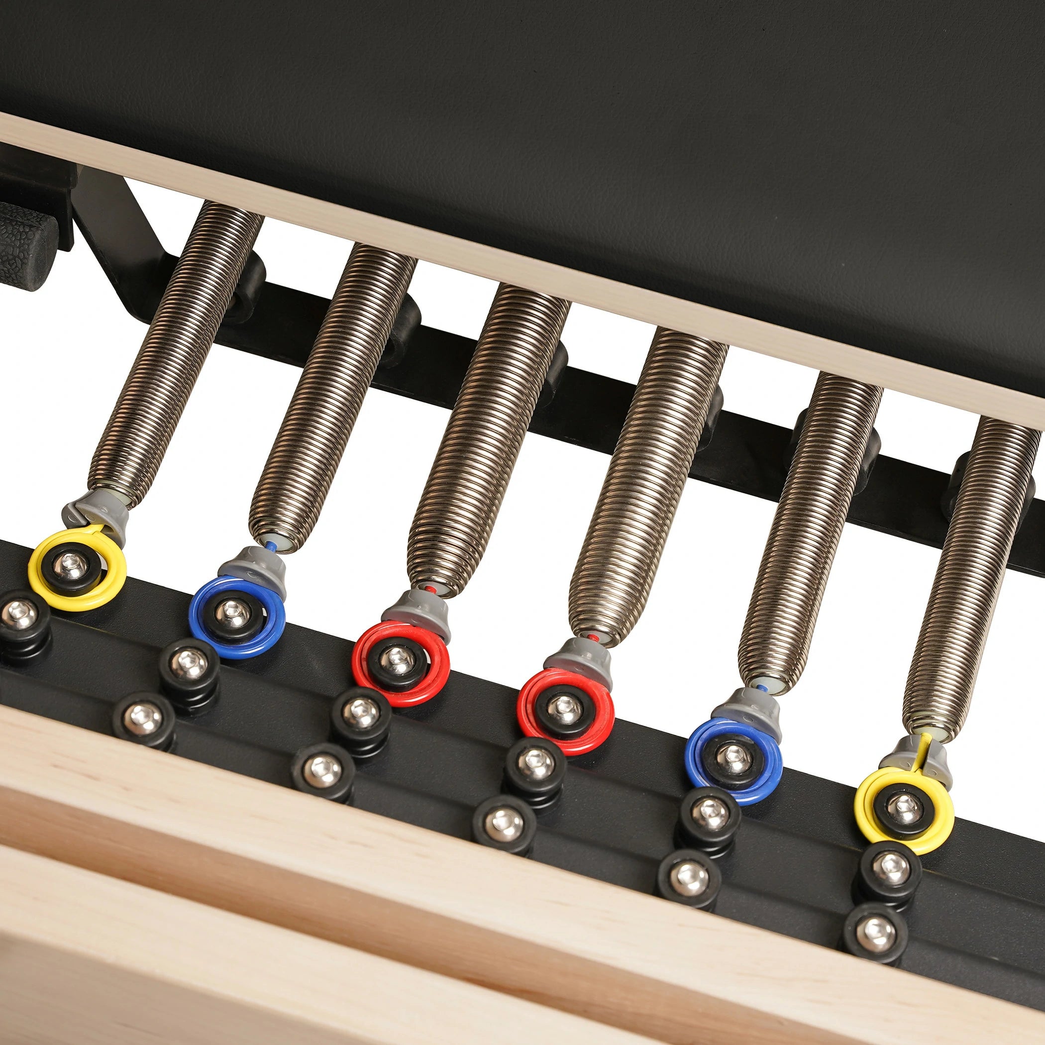 Maple  Full Track Split Glide Pilates Reformer Black