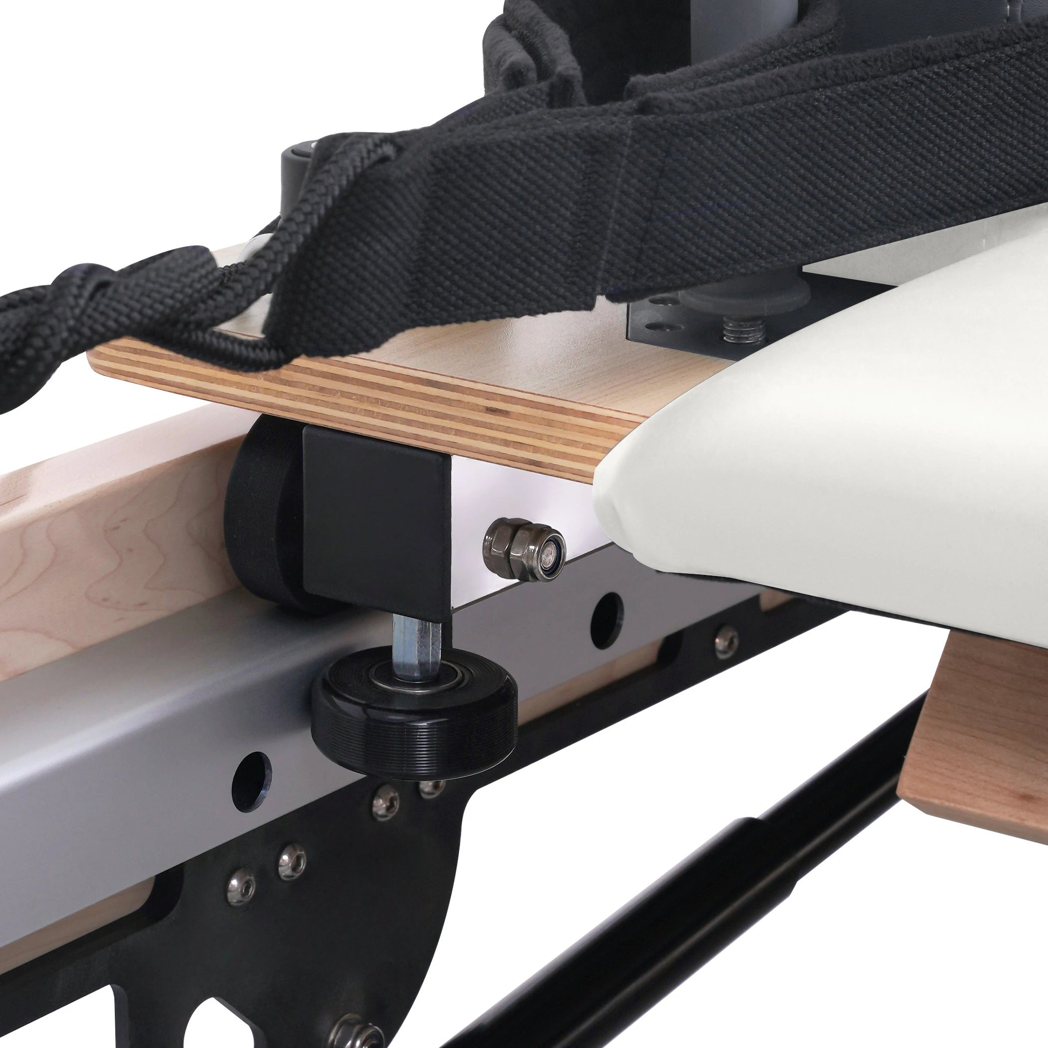 Foldable Maple Pilates Reformer White