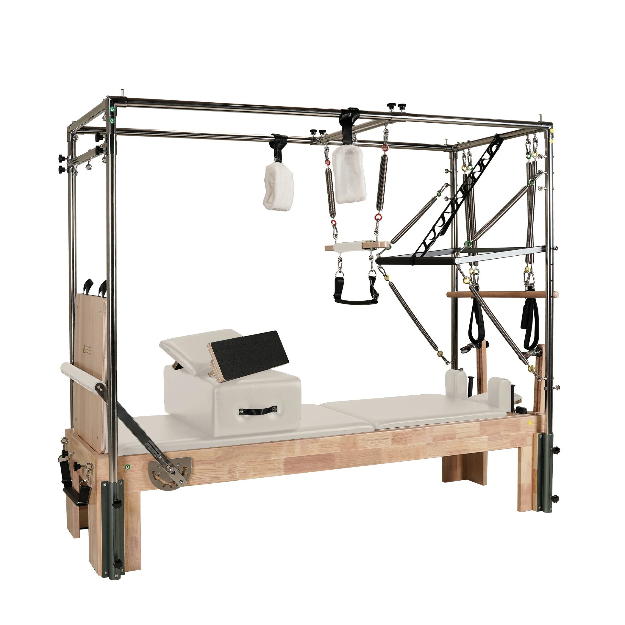 Oak Cadillac Reformer Combo 3-in-1 Cream White