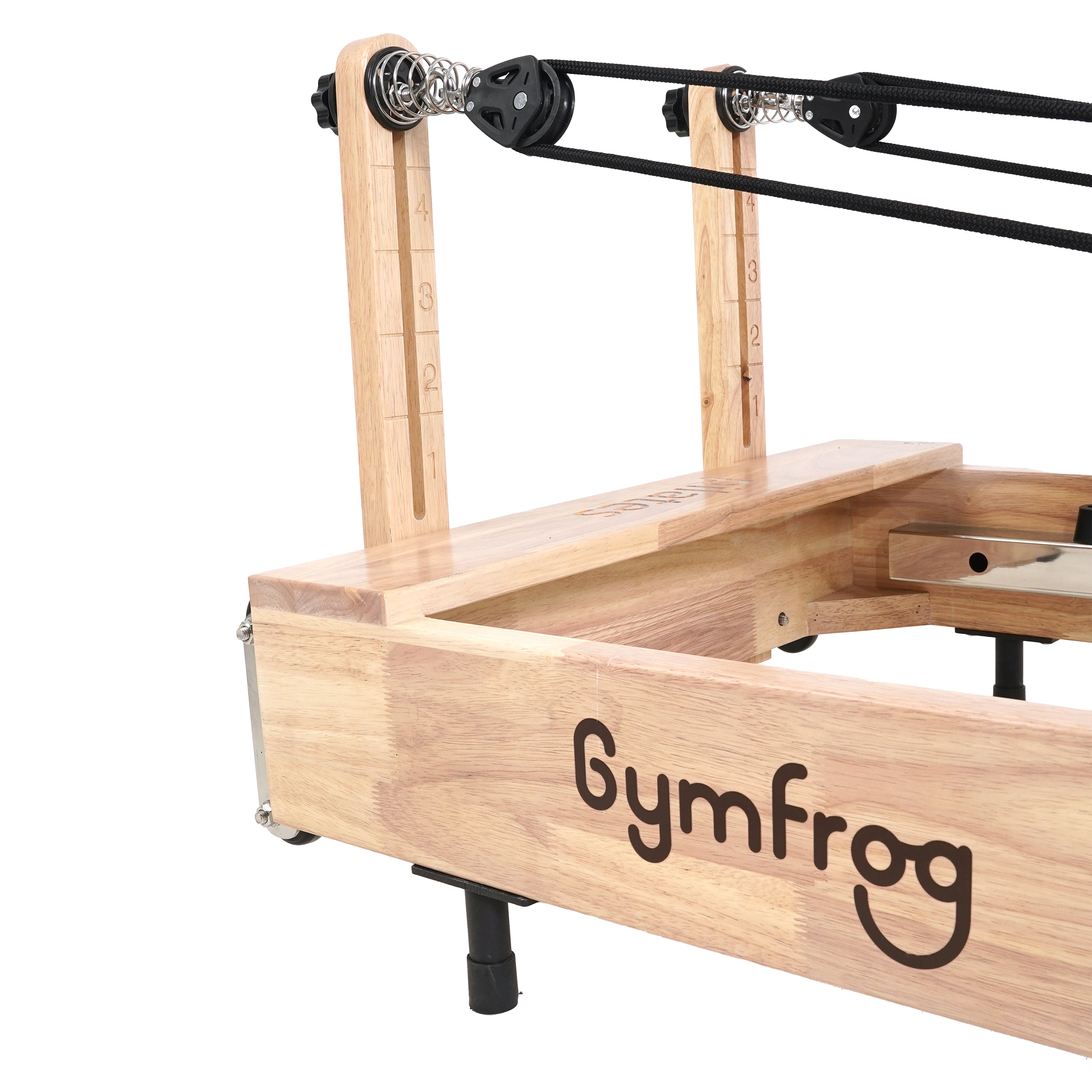 Collapsible Classic Pilates Reformer Black