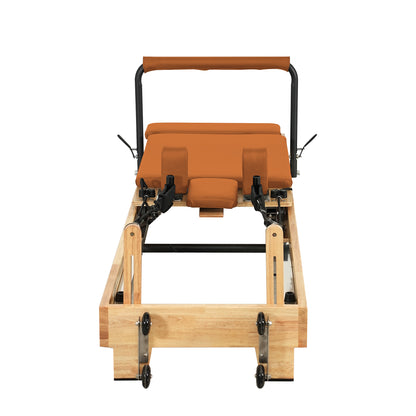 Wooden Folding Reformer Orange