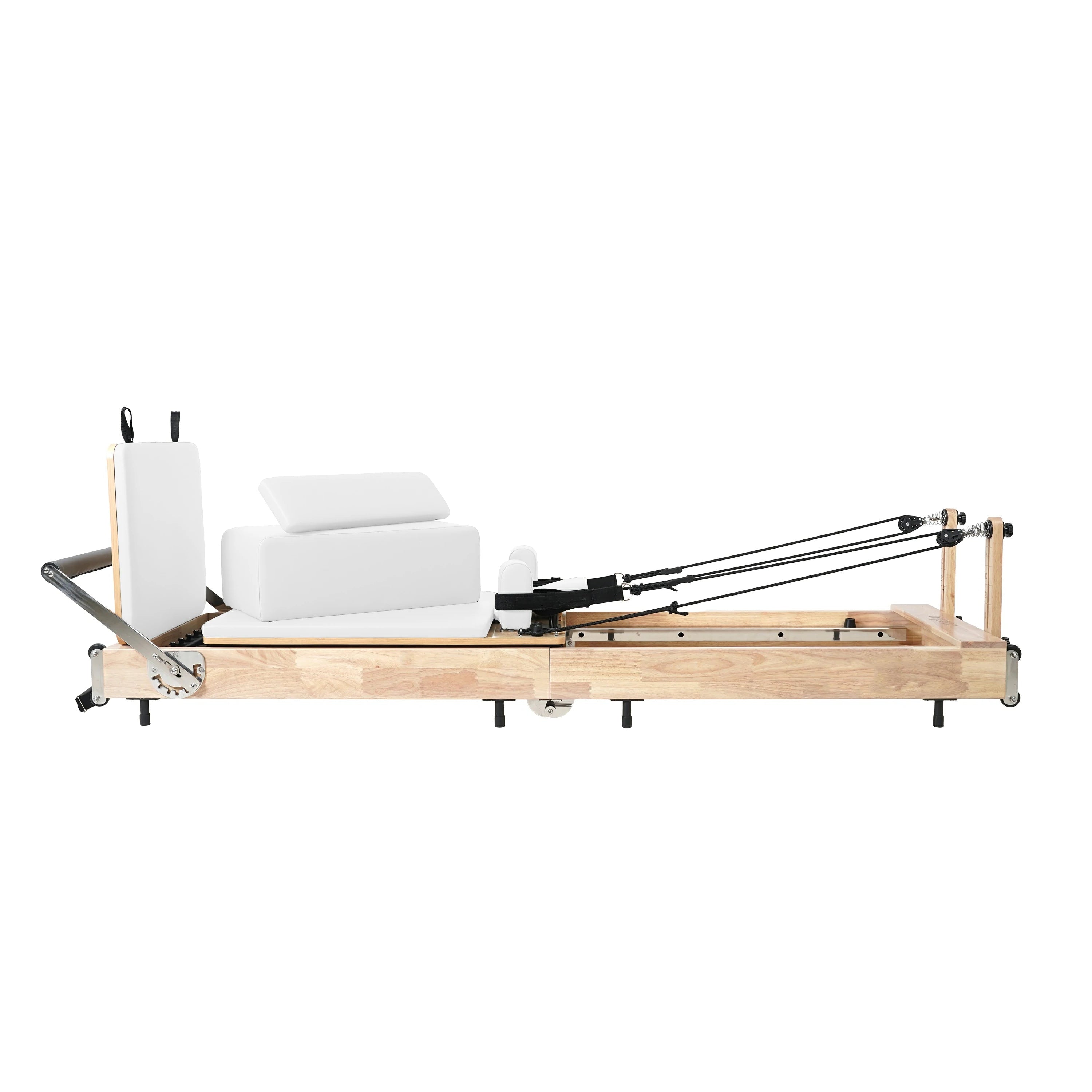 Collapsible Classic Pilates Reformer White
