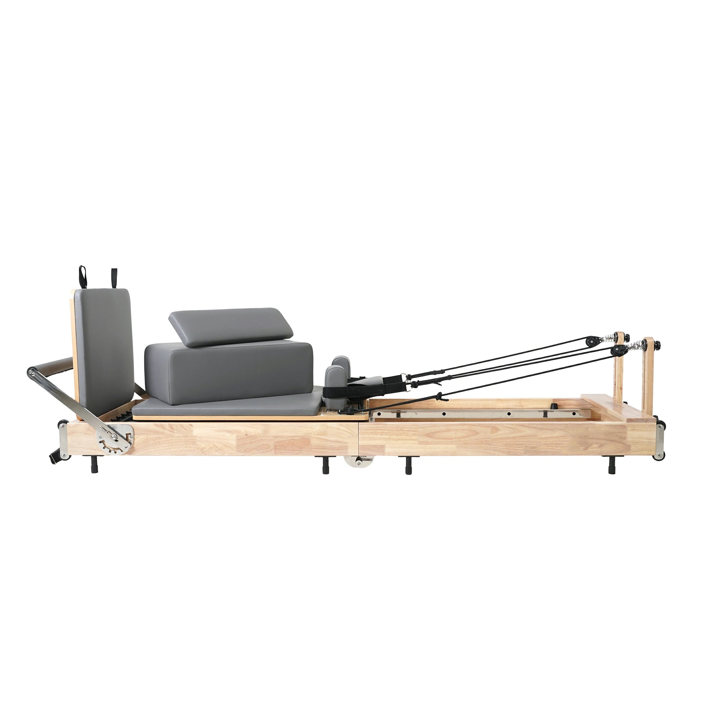 Collapsible Classic Pilates Reformer Grey