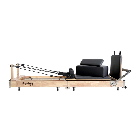 Foldable Pilates Reformer – Black