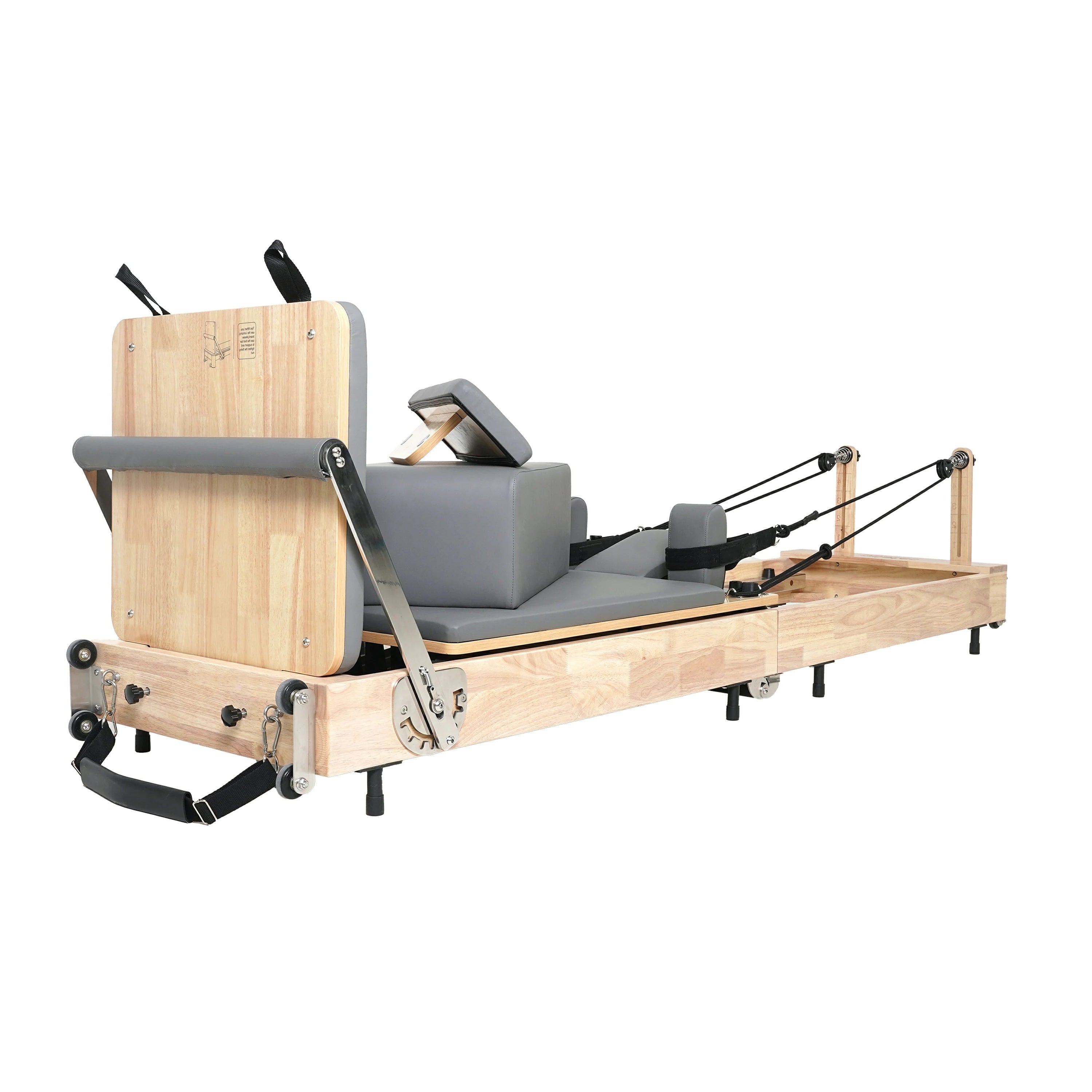 Collapsible Classic Pilates Reformer Grey