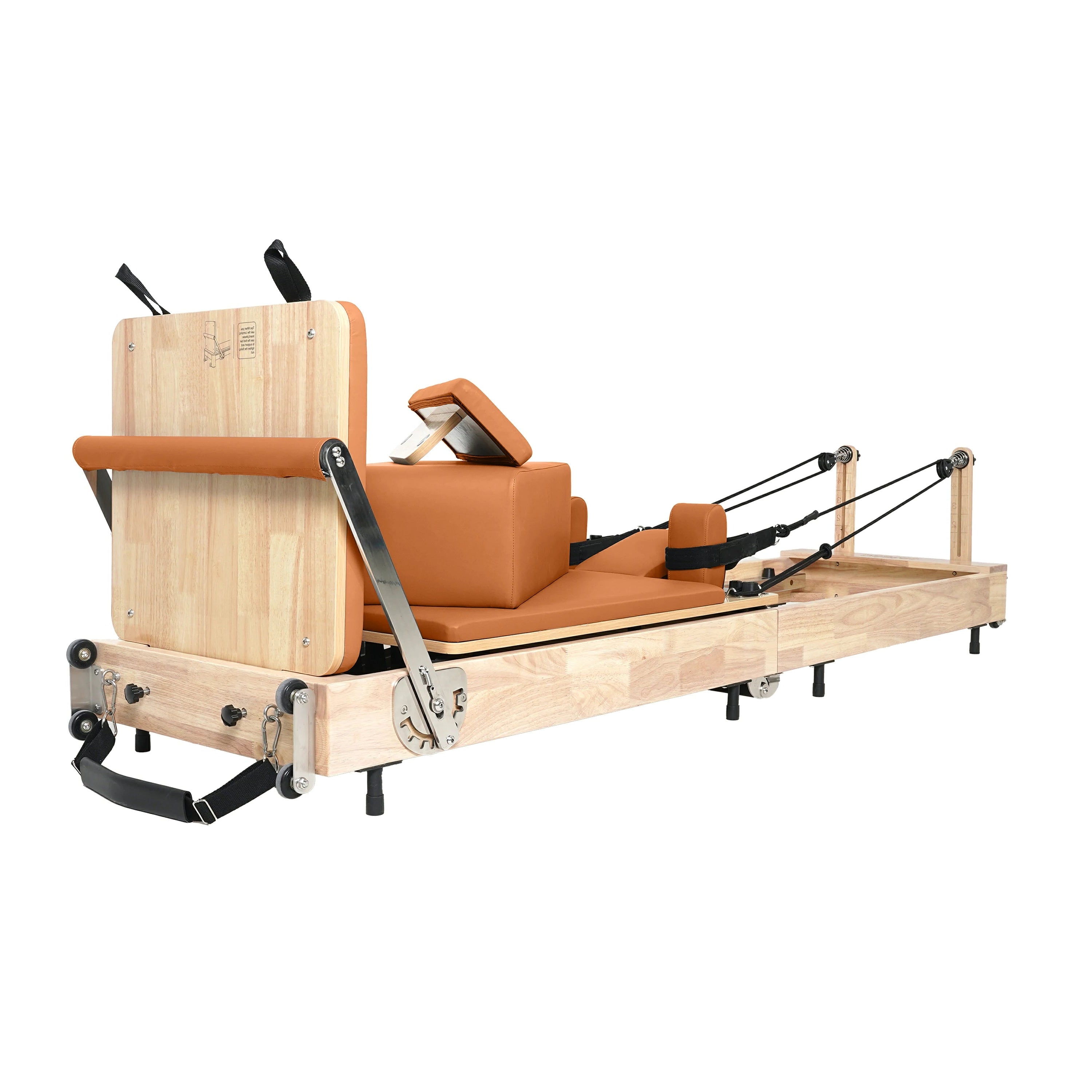 Collapsible Classic Pilates Reformer Orange