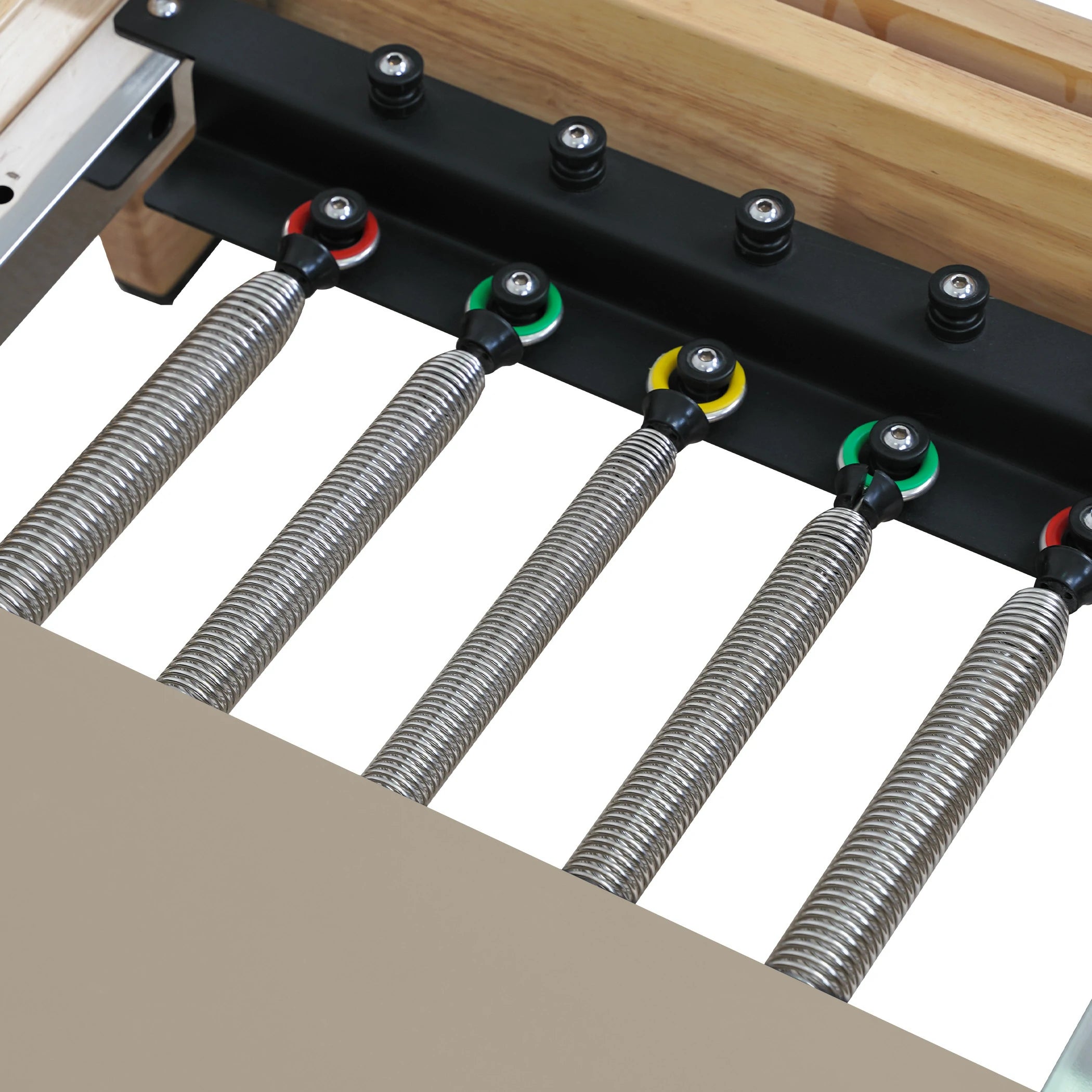 Oak Folding Classic Pilates Reformer – Brown