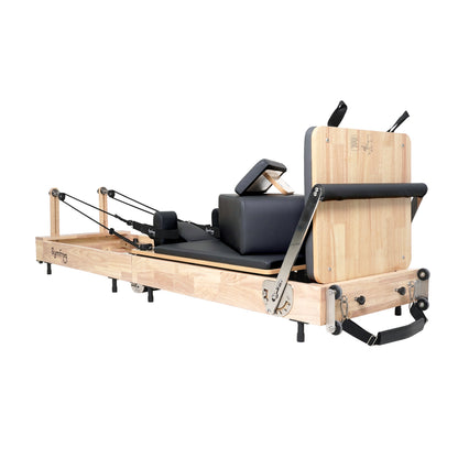 Foldable Pilates Reformer – Black