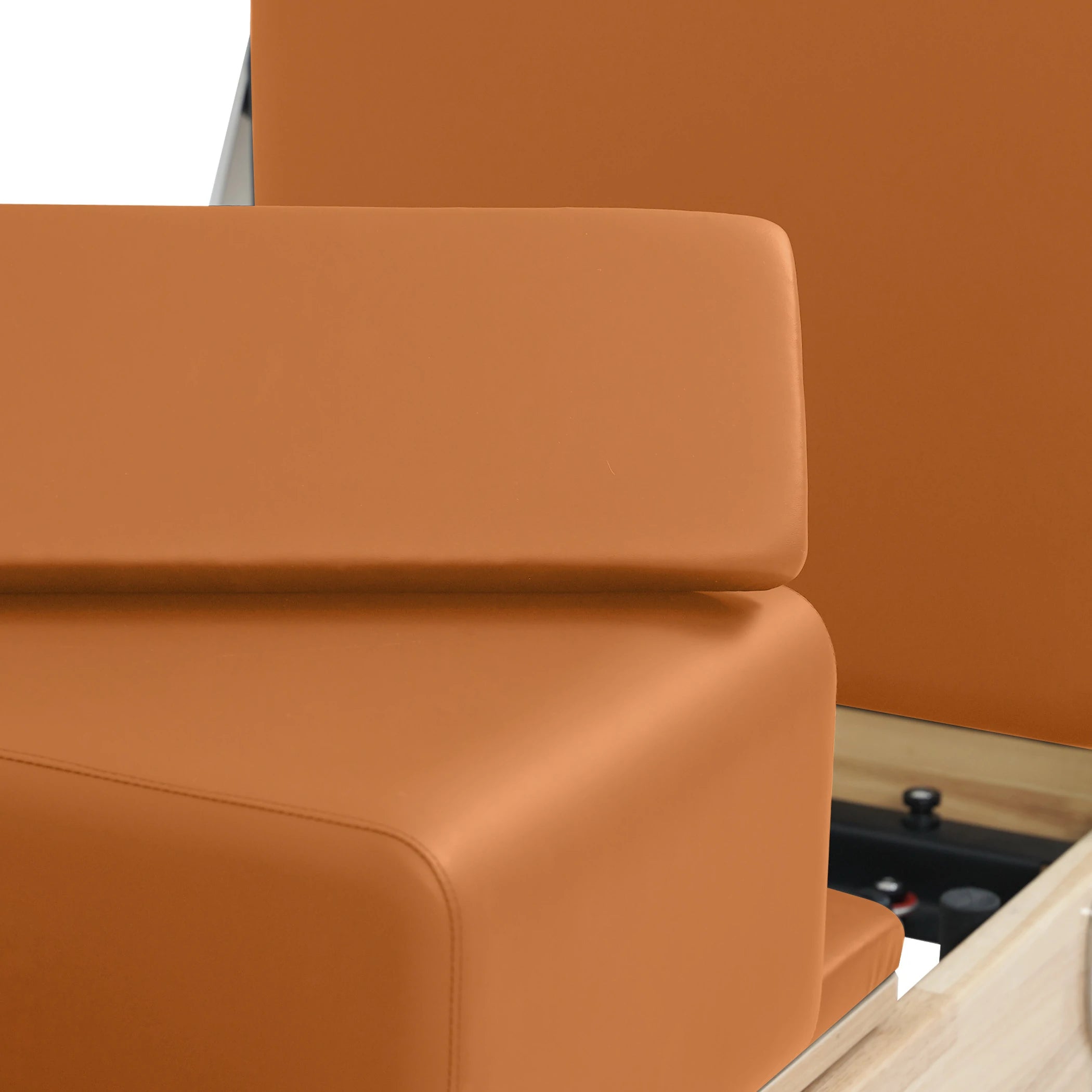 Oak Folding Classic Pilates Reformer – Orange