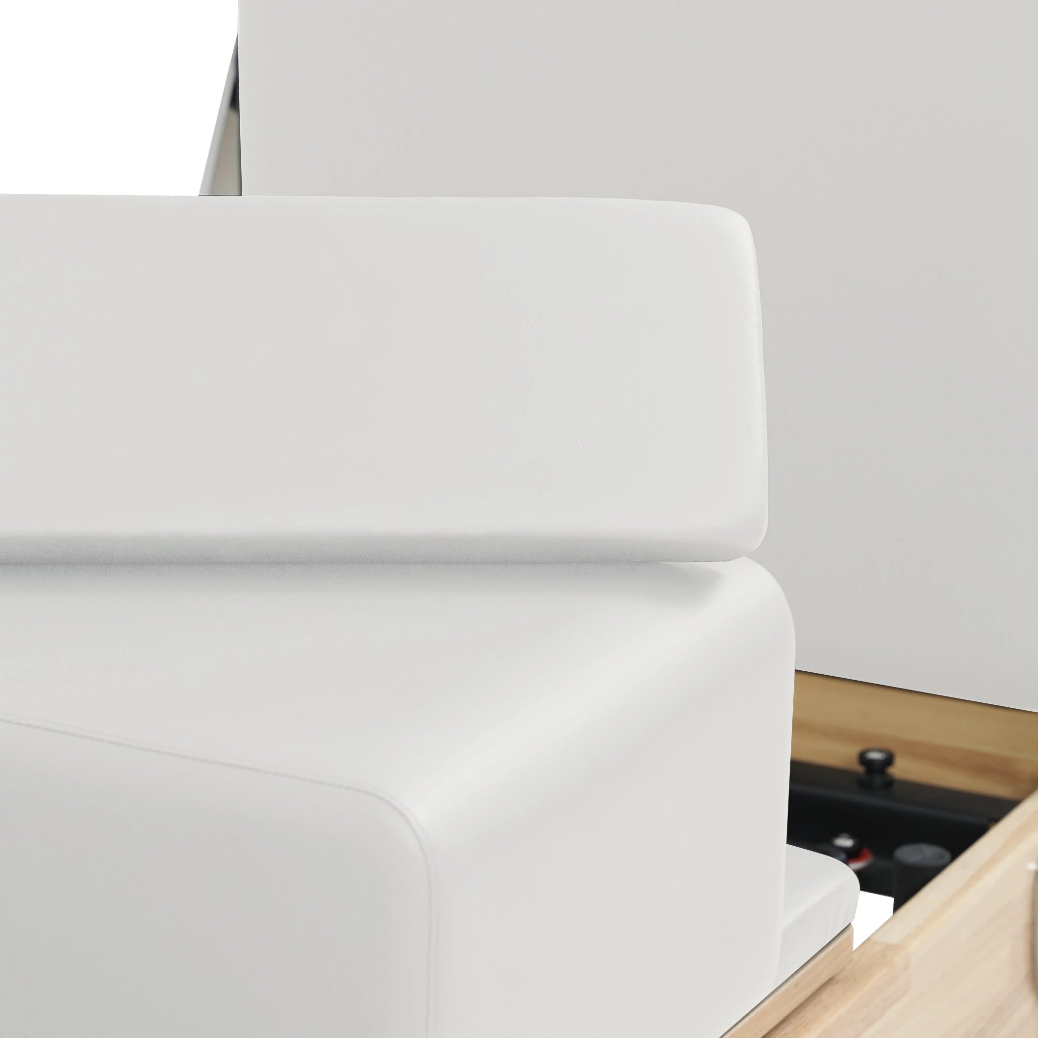 Oak Folding Classic Pilates Reformer – White