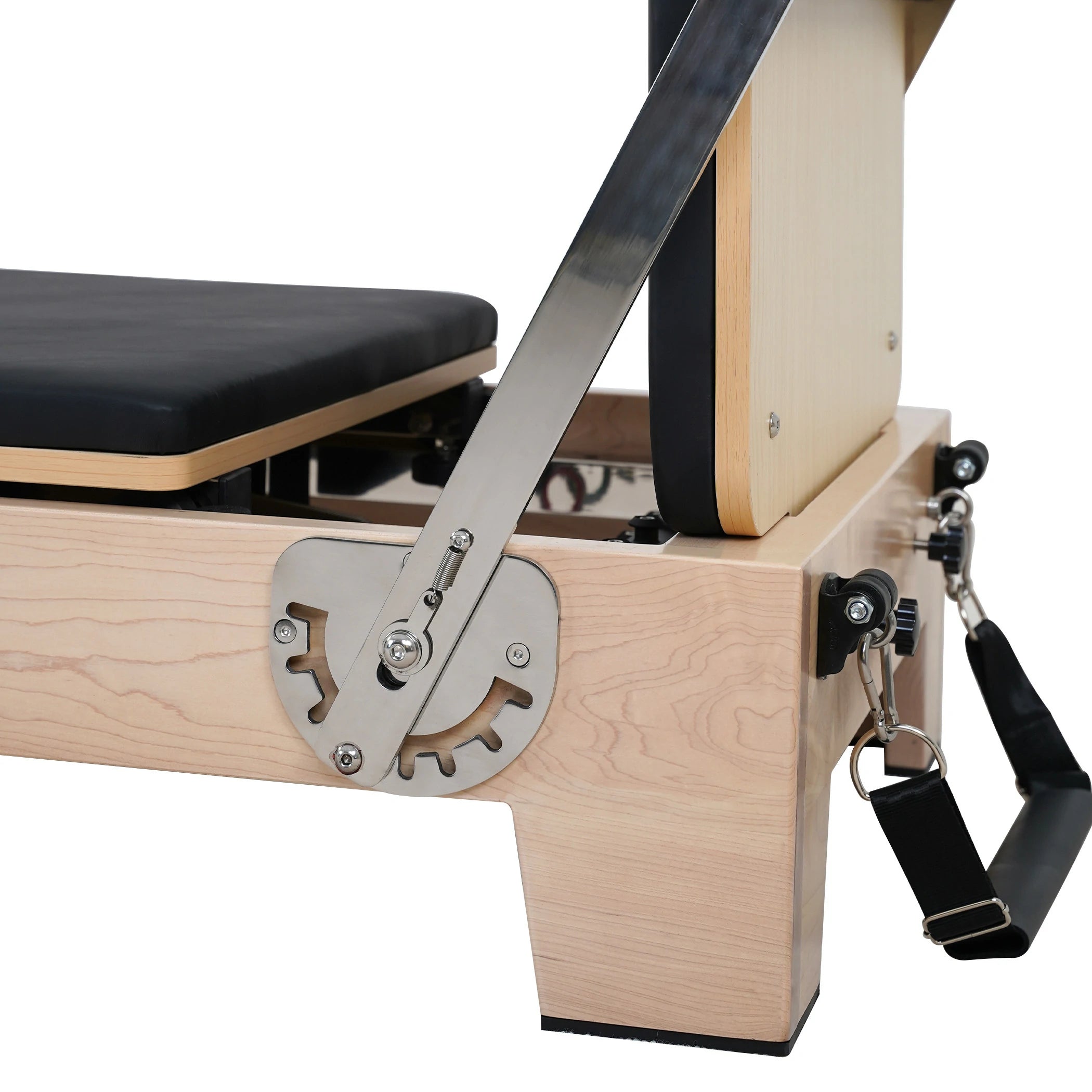 Reformeur Pilates classique pliable Maple – Noir
