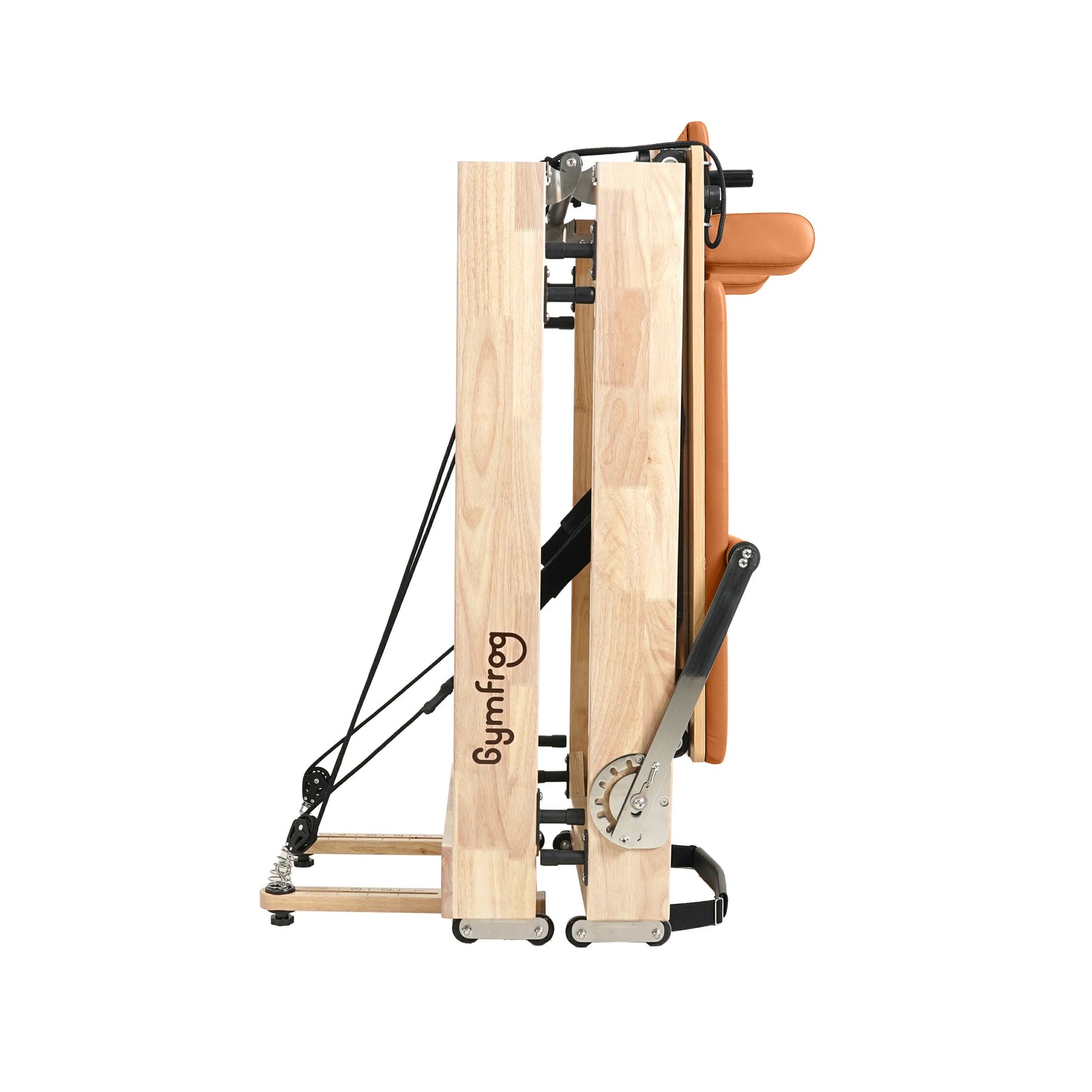 Foldable Pilates Reformer – Orange
