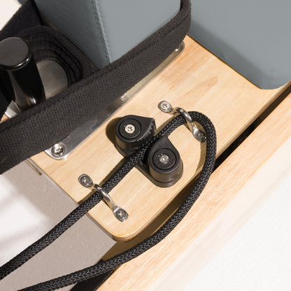 Classic Oak Pilates Reformer Gray